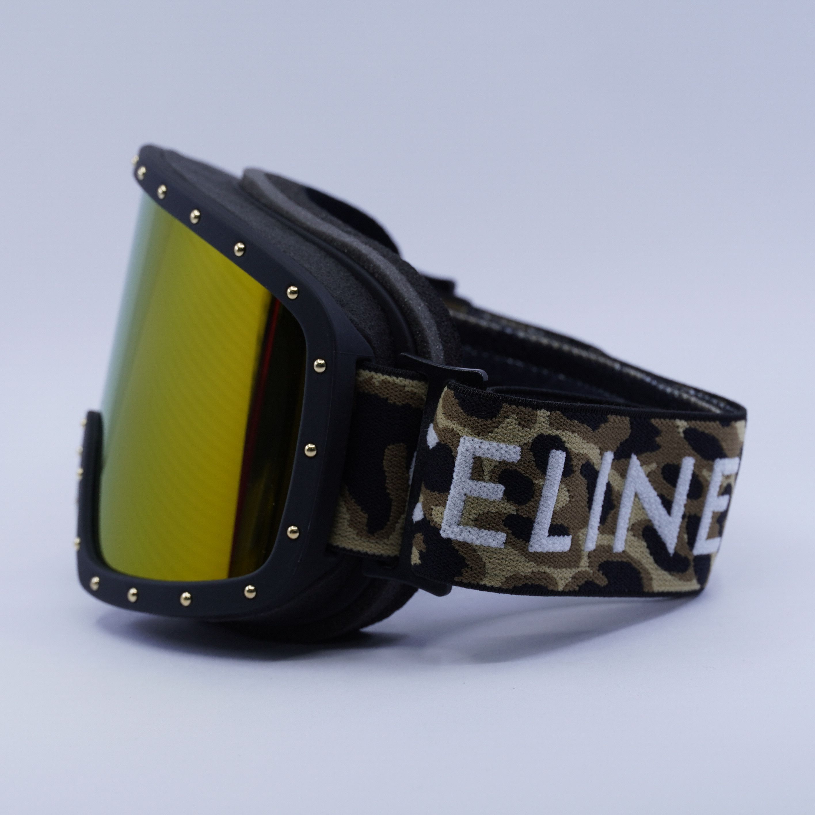 Celine Celine CL40196U SKI MASK 99C Black/Camouflage Frame, Gold Mi Size ONE SIZE - 2 Thumbnail
