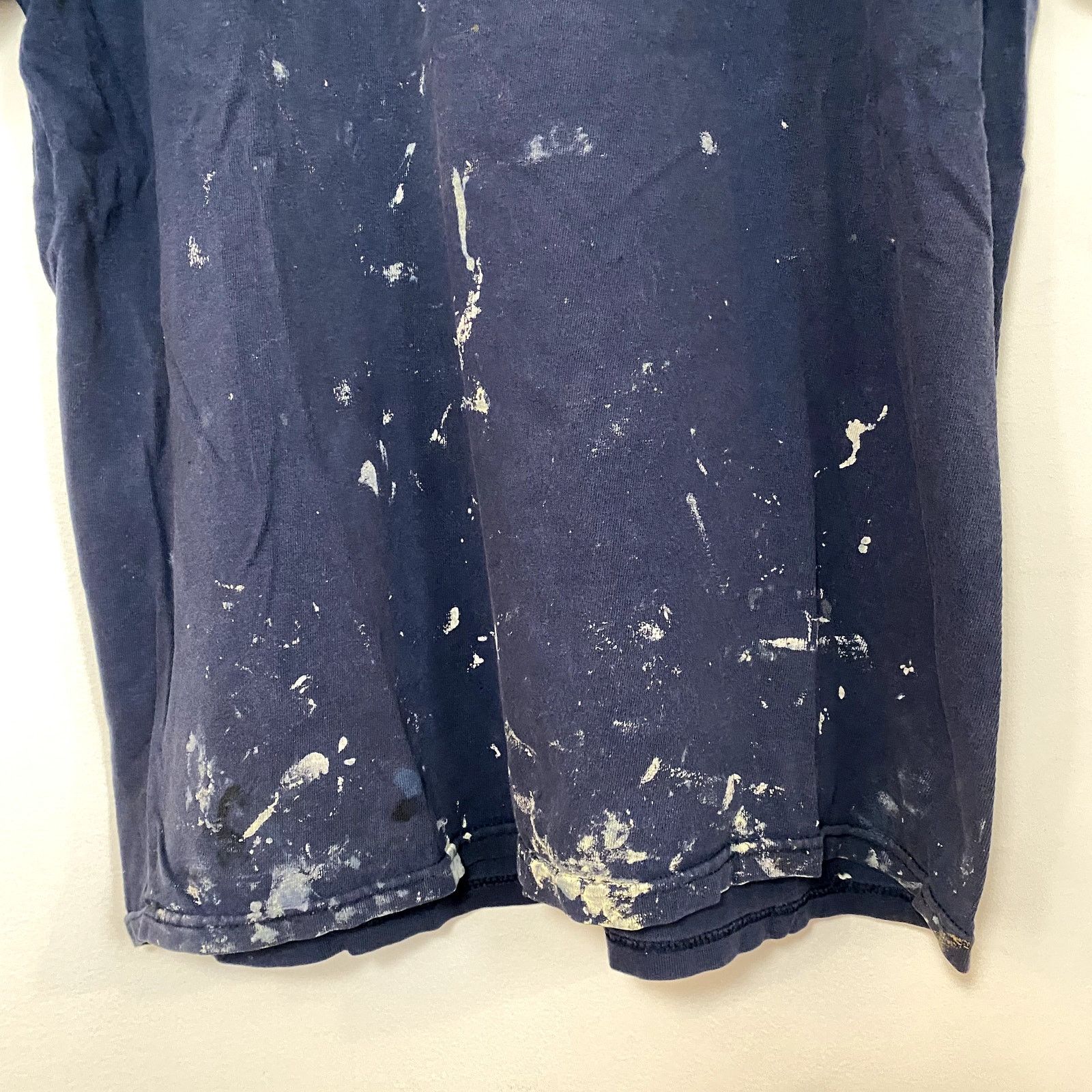 Fruit Of The Loom × Vintage Vintage It's Greek To Me Paint Splatter 90s T Shirt Size US L / EU 52-54 / 3 - 4 Thumbnail
