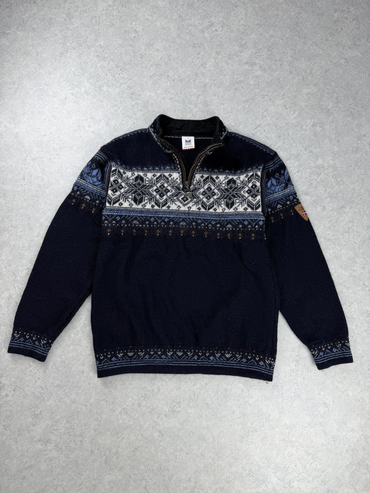 Dale Of Norway Dale of Norway Nordic Wool Half Zip Sweater Size S Size US S / EU 44-46 / 1 - 1 Thumbnail
