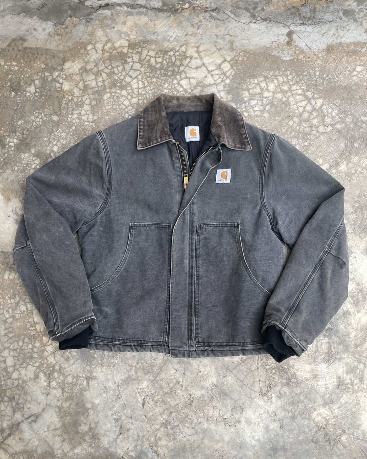 Carhartt 1990's Carhartt Arctic Jacket Black Sunfaded Size US M / EU 48-50 / 2 - 3 Thumbnail