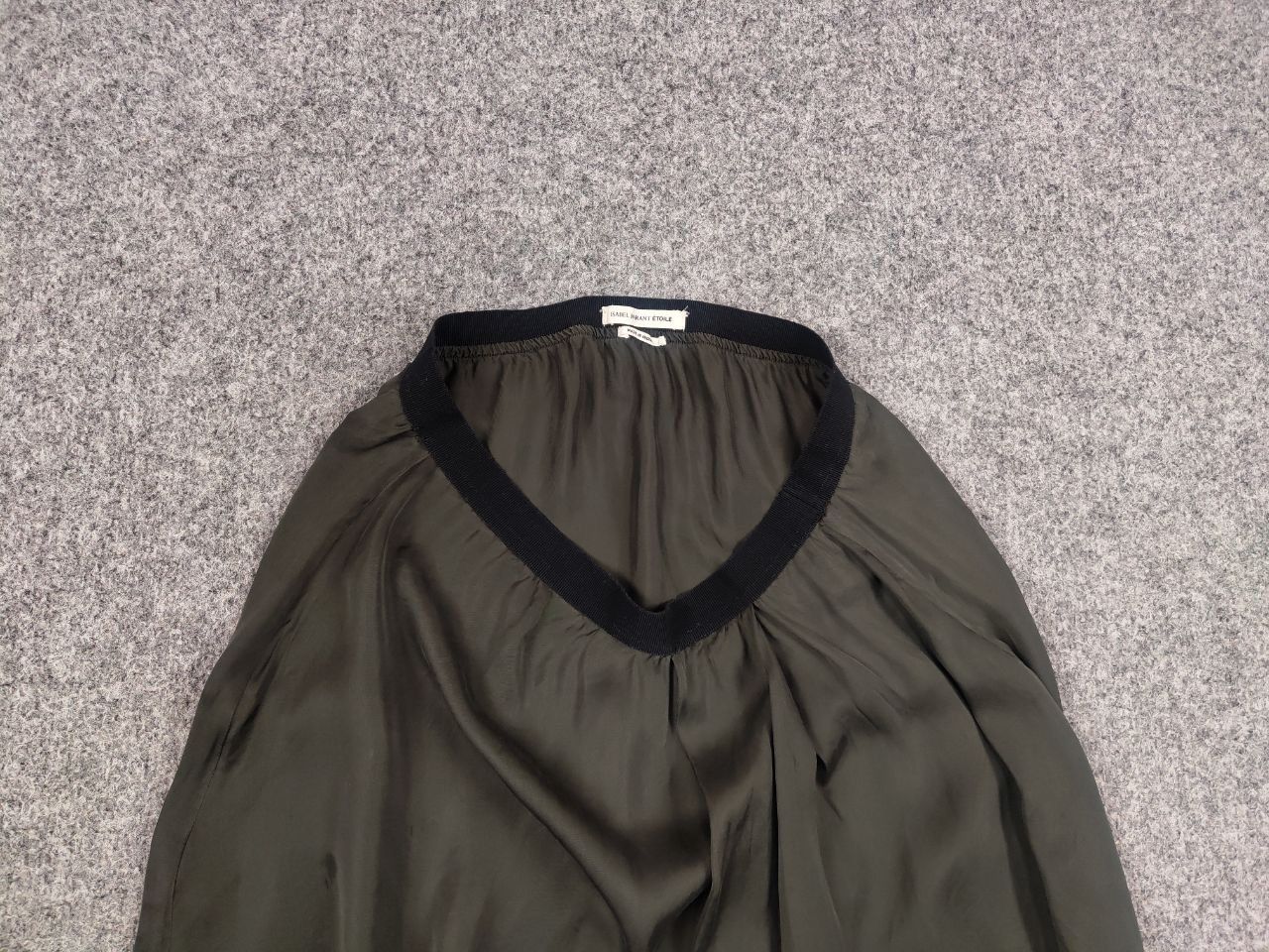 Isabel Marant Isabel Marant Etoile Design Dark green Midi Light Skirt Size 32" / US 10 / IT 46 - 4 Thumbnail
