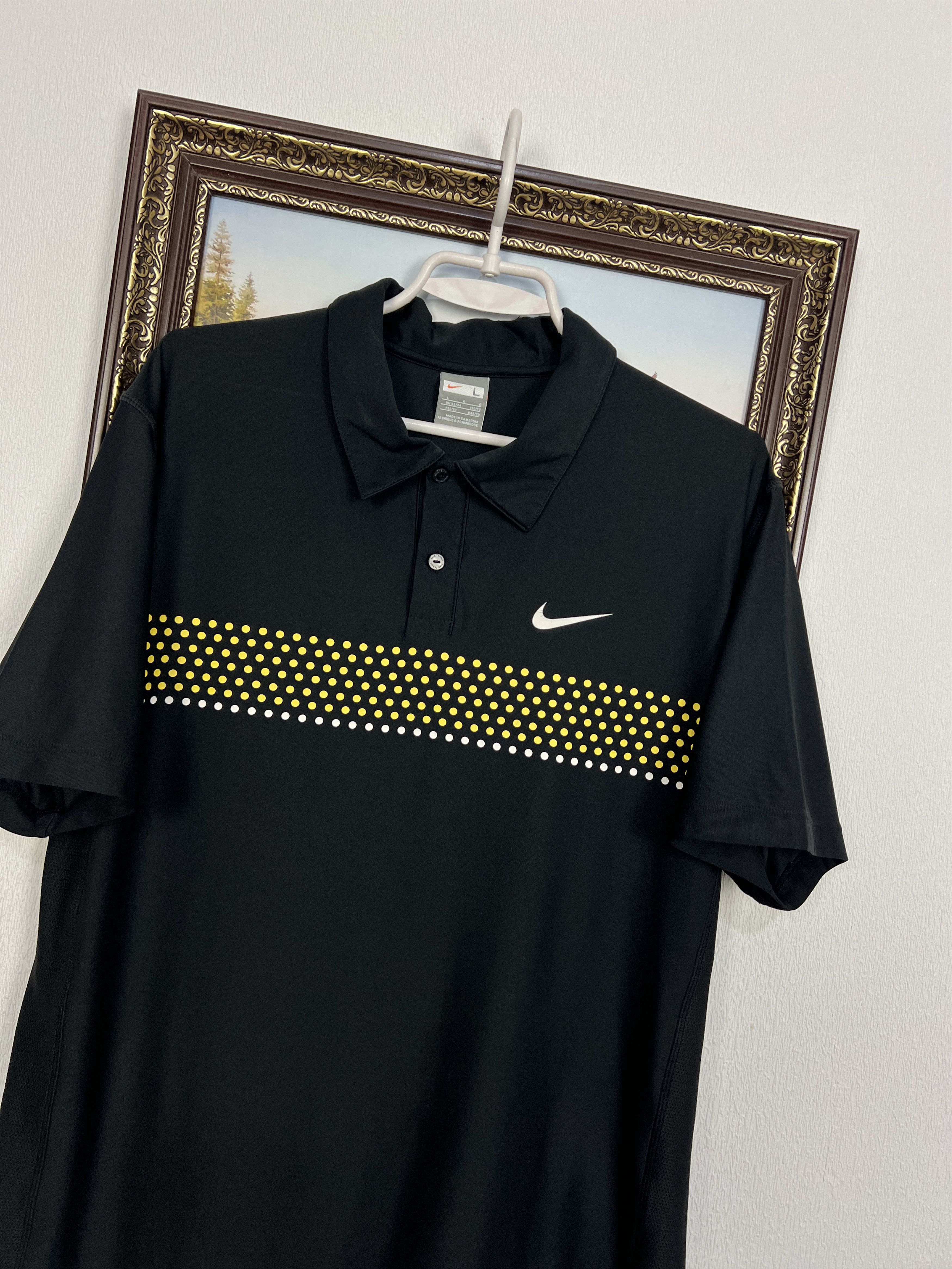 Nike Nike Rafael Nadal 2009 US Open Tennis Polo Shirt RAFA Rare Size US L / EU 52-54 / 3 - 3 Thumbnail
