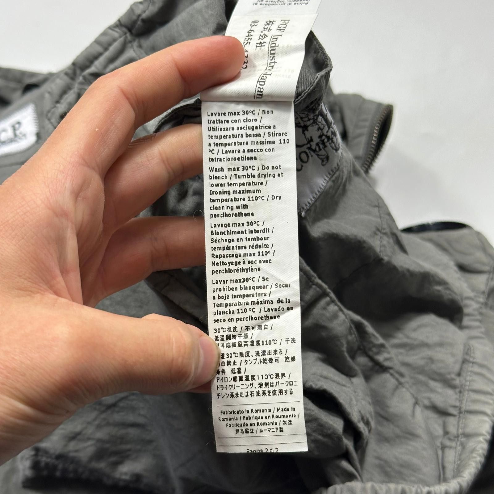 C.P. Company CP Company 00’s Steel Grey Goggle Nylon Jacket - IT48 (M) Size US M / EU 48-50 / 2 - 11 Thumbnail