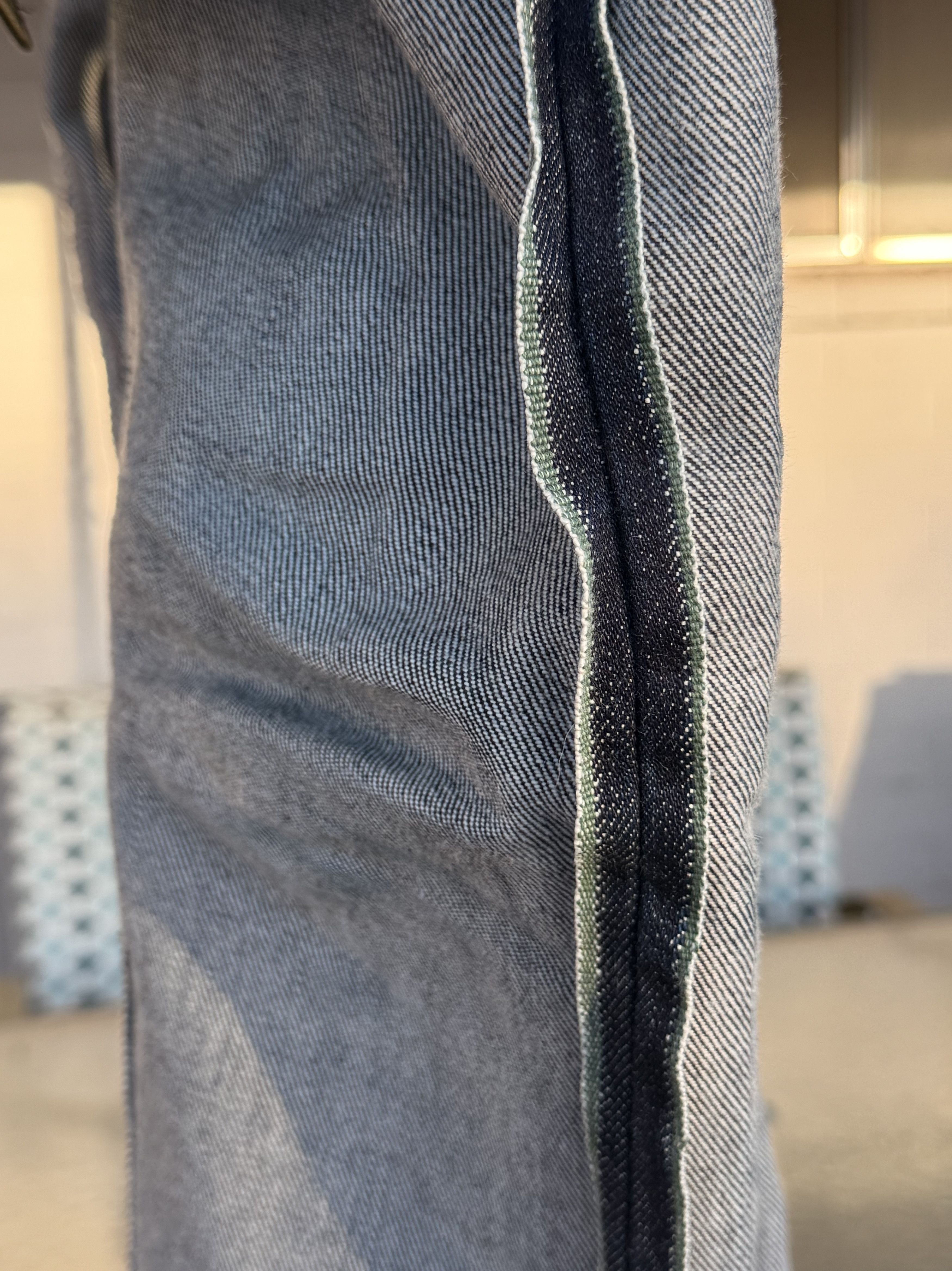 Rogue Territory Rogue Territory x Cultizm Green Monster Selvedge Denim Jeans Size US 33 - 7 Thumbnail