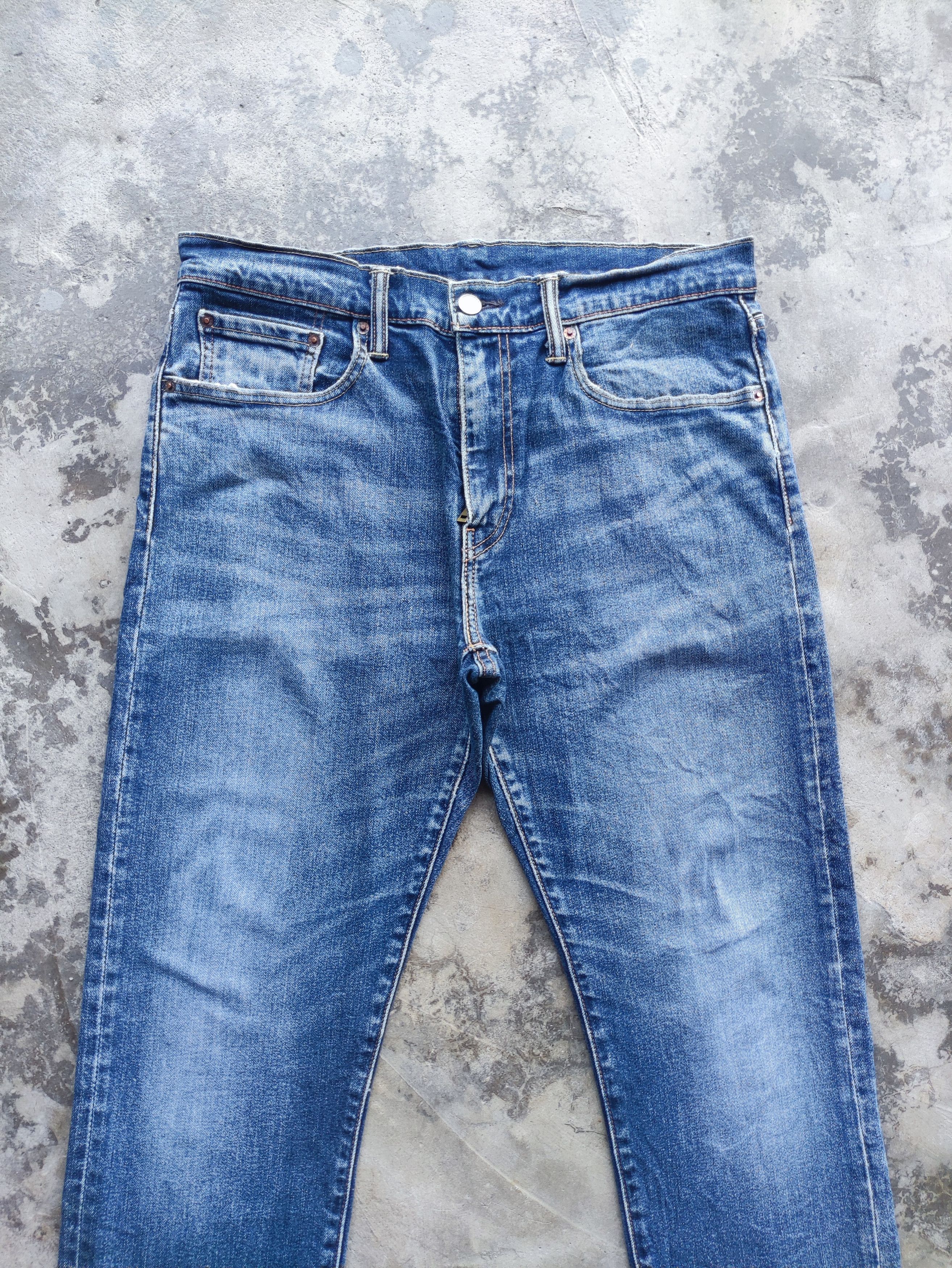 Levi's Vintage Levi's Brand Straight Denim Faded Distressed Pants Size US 34 / EU 50 - 3 Thumbnail