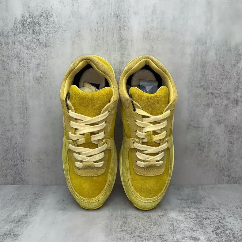 Chanel Chanel Yellow Suede Sneakers Size 36 -2505 Size US 6 / IT 36 - 6 Thumbnail