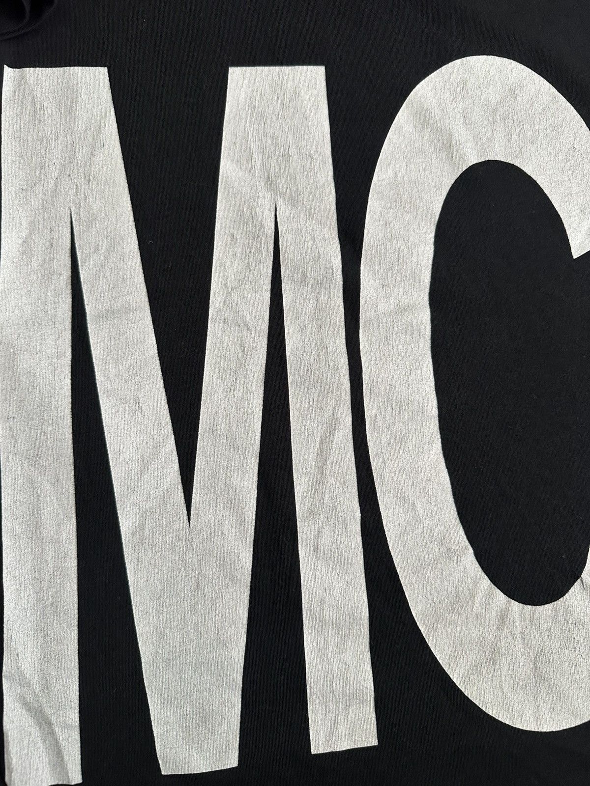 McQ Alexander McQueen Alexander McQueen Darkest Black Oversized MCQ Big Logo Tee S Size US S / EU 44-46 / 1 - 4 Thumbnail