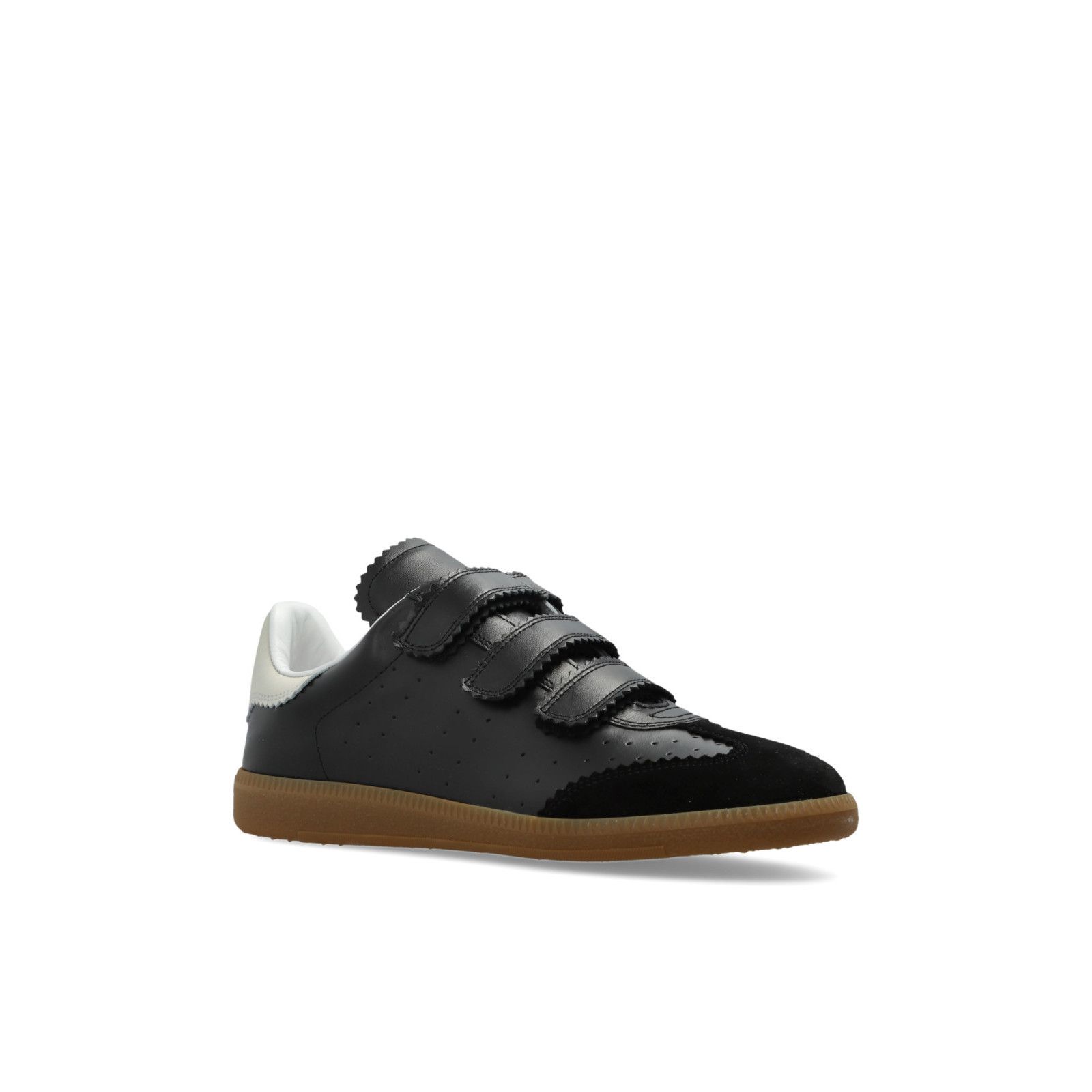 Isabel Marant ISABEL MARANT Beth Black Leather Sneakers New & Authentic (W Size US 11 / IT 41 - 2 Thumbnail