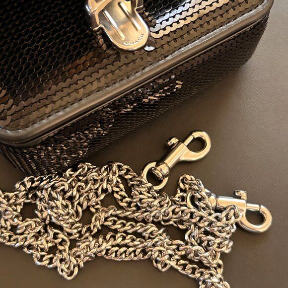 Coach NWT coach Studio Bag 12 With Sequins cm429 Size ONE SIZE - 8 Thumbnail