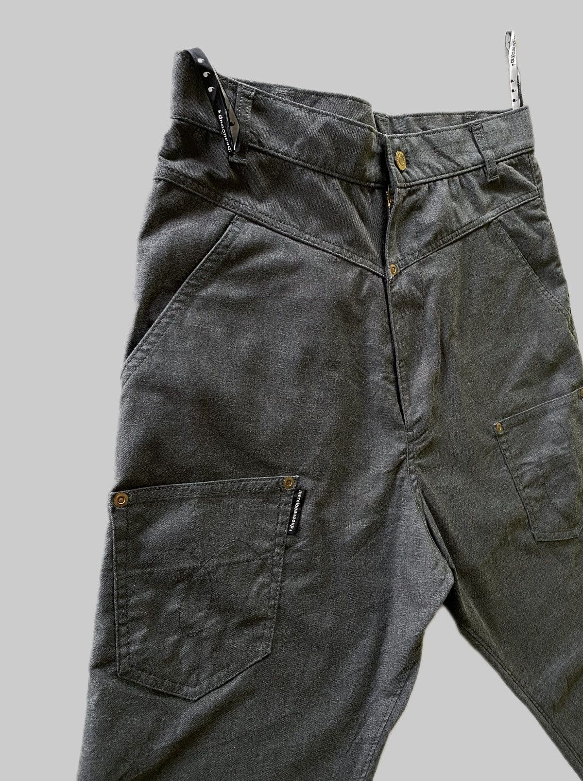 Issey Miyake Vintage Mercibeaucoup Drop Crotch Reverse Pants Size US 30 / EU 46 - 5 Thumbnail