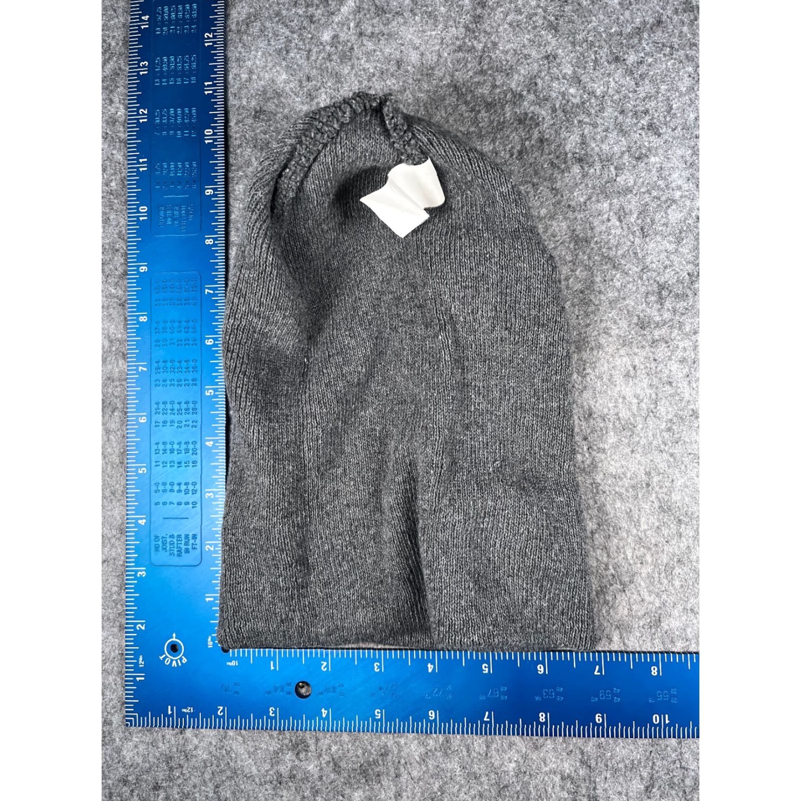 Vintage Momentum Beanie Toque Adult One Size Gray Knit Wool Blend Beanie Weight Lightweight Unisex Adults Seasonal Outdoor Ski Mens Women Girls Boys Size ONE SIZE - 5 Thumbnail
