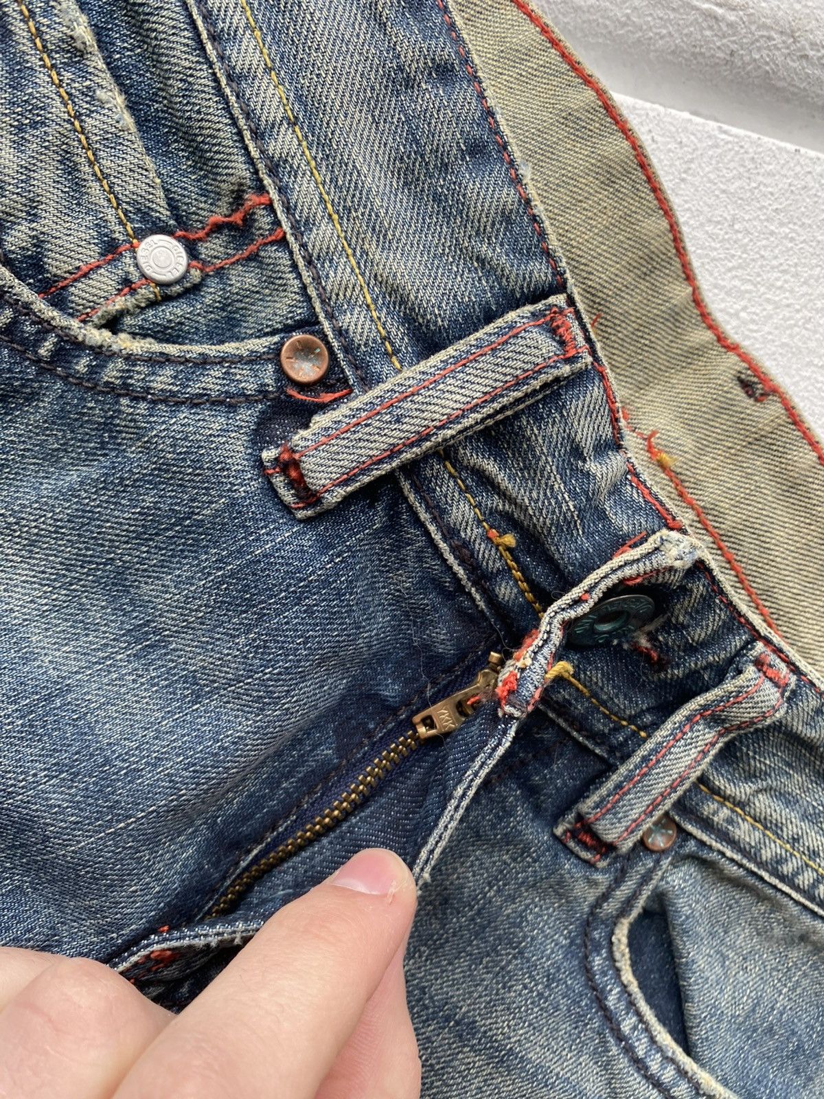 Diesel NWT 90s Luxury Diesel Rame Bootcut Jeans Made in Italy W26 Size 26" / US 2 / IT 38 - 5 Thumbnail