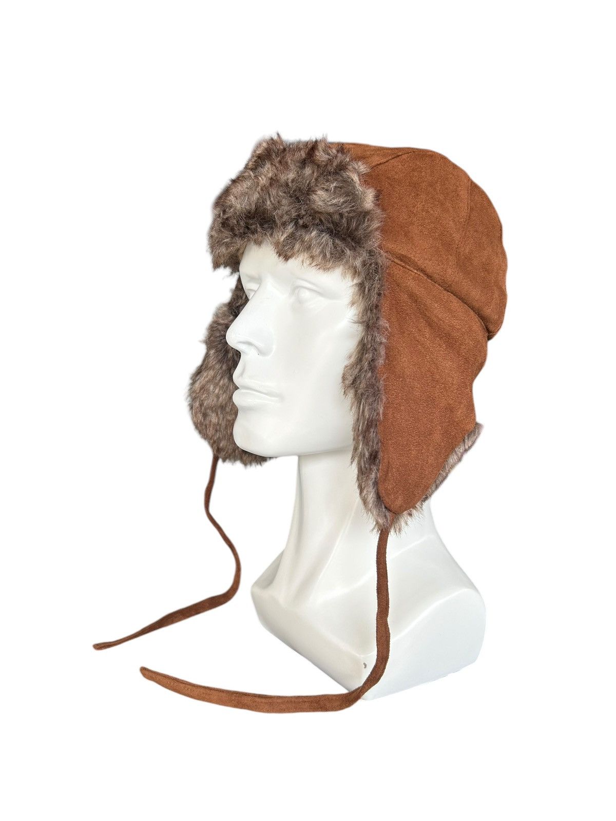 Japanese Brand × Kapital × Vintage Japanese Style Ushanka fur Beanie Hats Rare 🎌☠️☠️ Size ONE SIZE - 3 Thumbnail