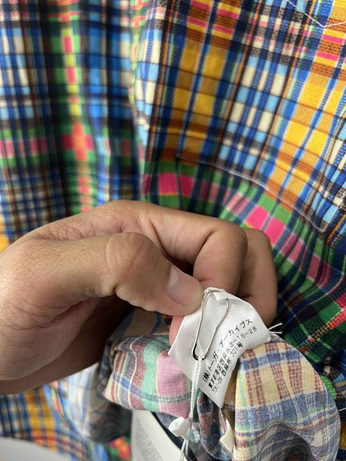 Toga Toga Pulla Broad Western Check Shirt Size US M / EU 48-50 / 2 - 10 Thumbnail