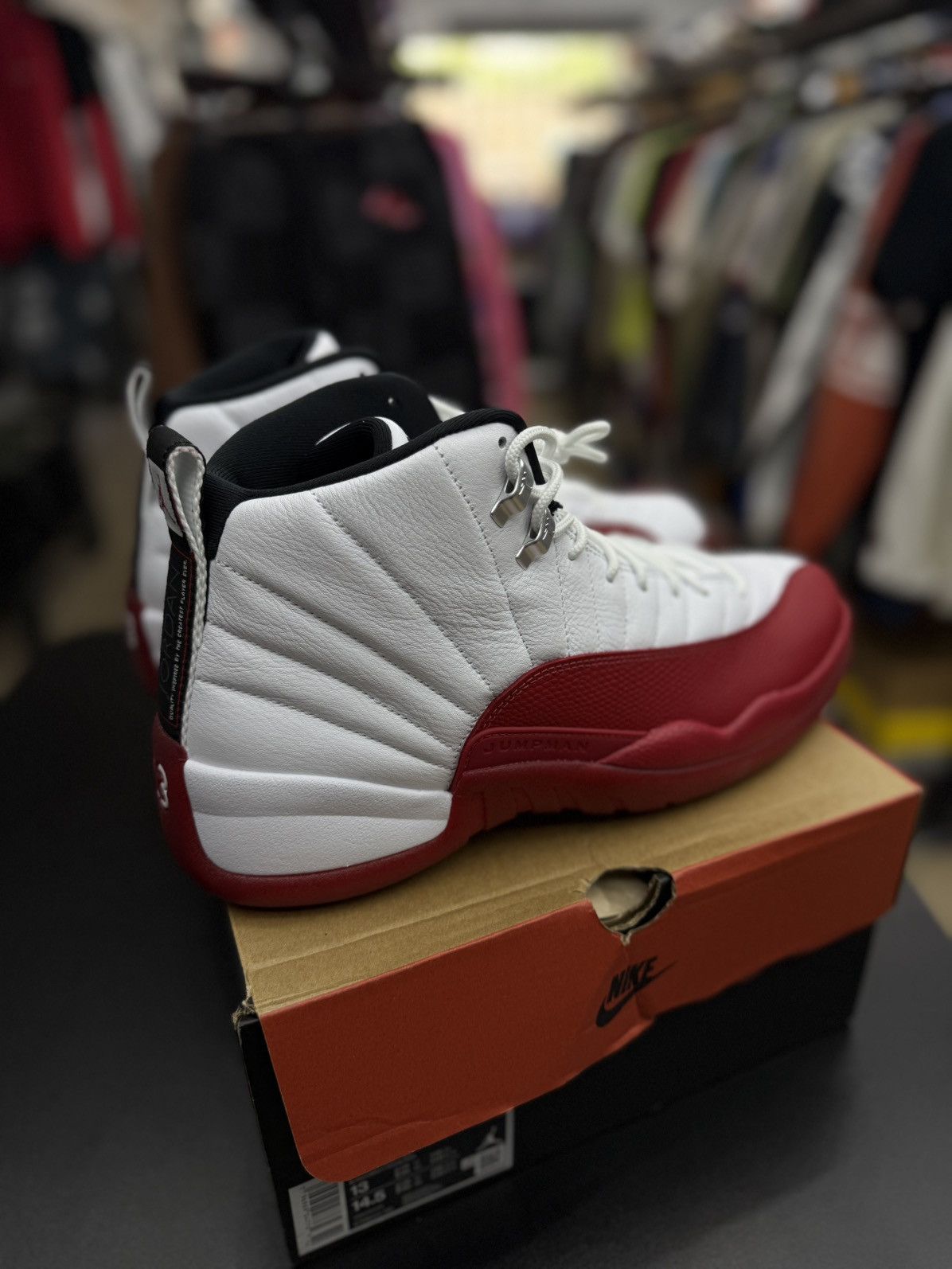 Jordan Brand Jordan 12 Cherry (2025) Size 13 Brand New Size US 13 / EU 46 - 2 Thumbnail