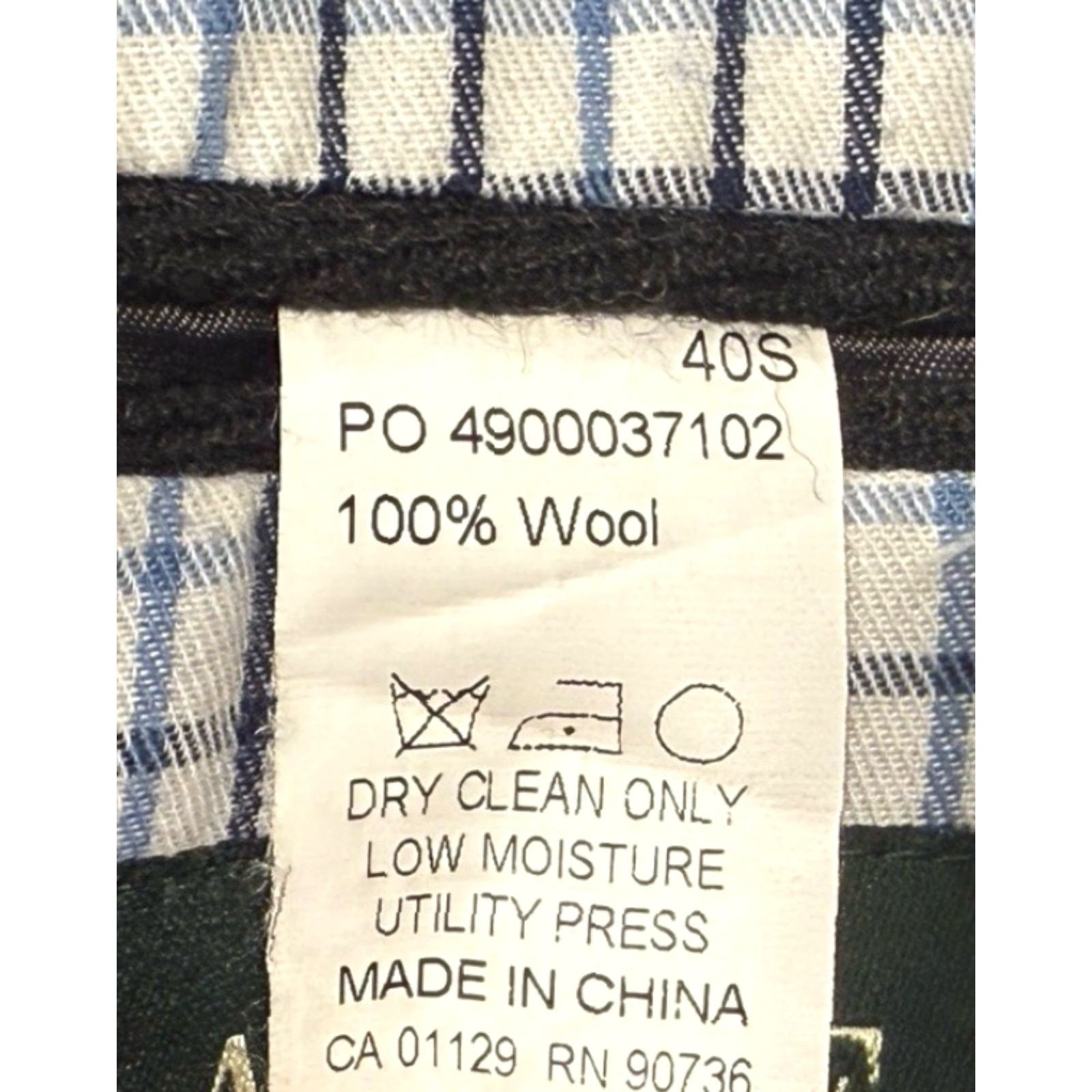 Ralph Lauren VINTAGE Ralph Lauren Blazer Men 40S Wool Cashmere Classic Single-Breasted Formal Coat Gray Size 40S - 2 Thumbnail