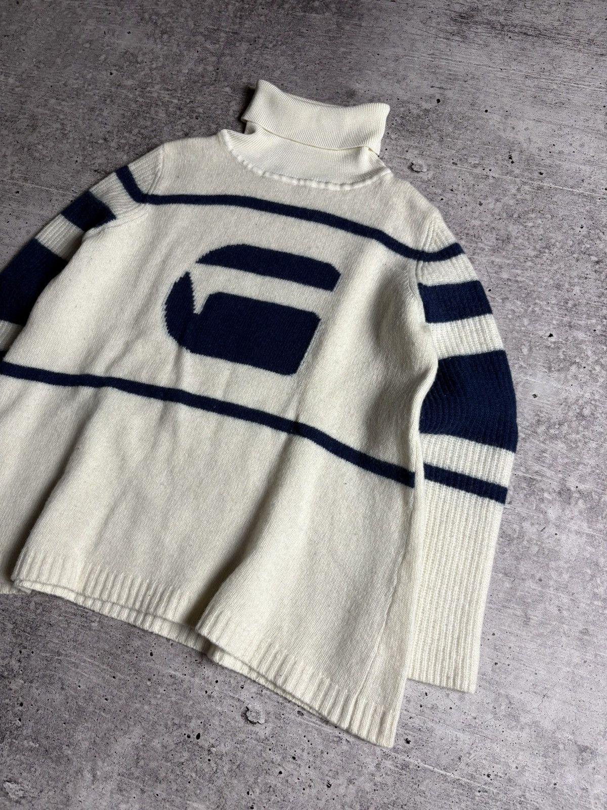 G-Star G star big logo knit sweater Size XXS / US 00 / IT 34 - 3 Thumbnail