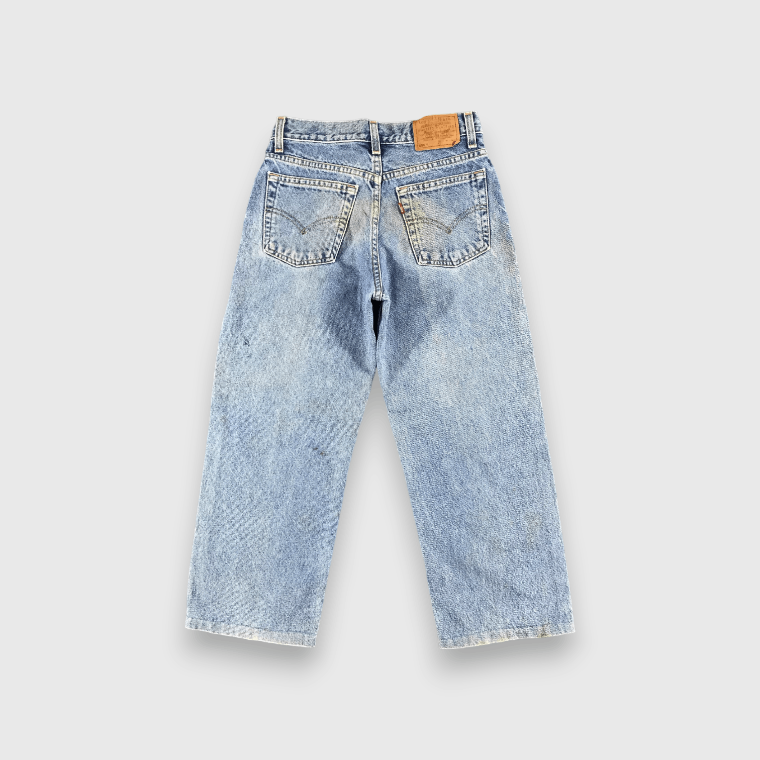 Levi's 90s Vintage Light Wash Levis 550 Jeans- J1360 Size US 27 - 2 Thumbnail