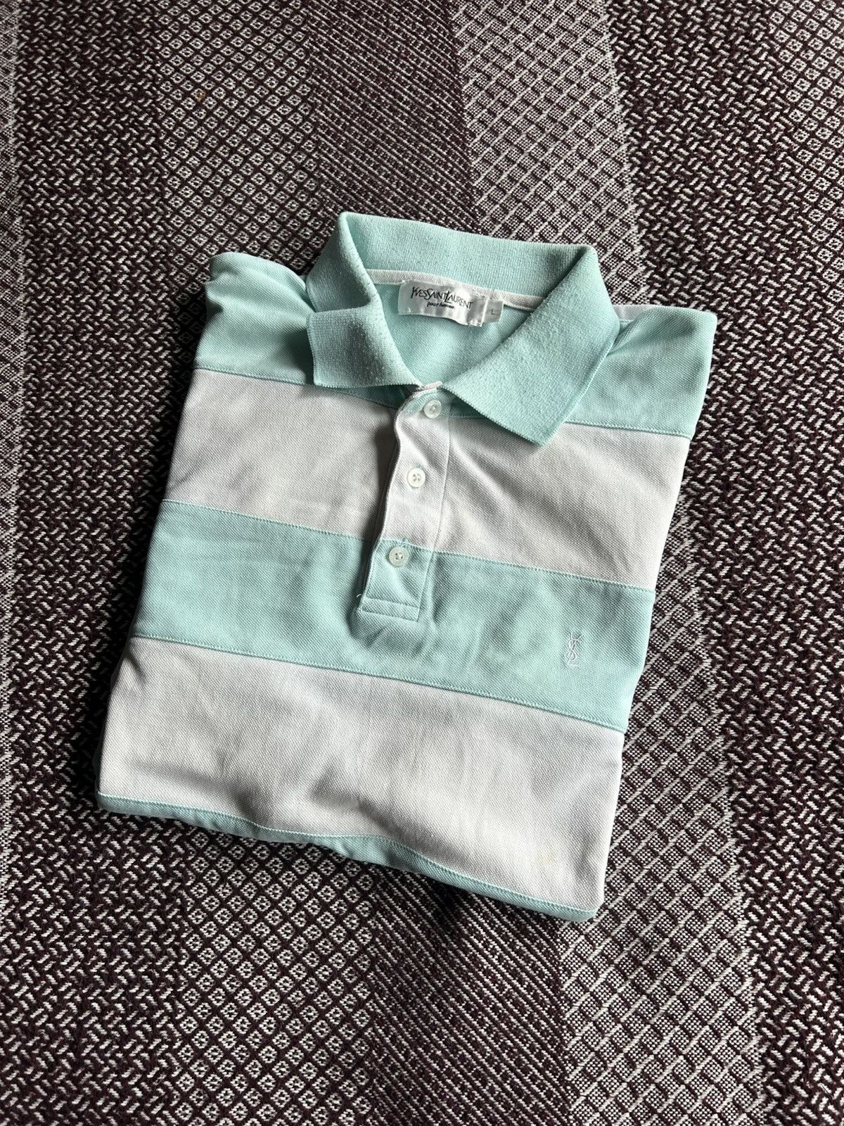 Vintage Vintage Polos T-shirt Yves Saint Laurent Luxury Item Size L Size US L / EU 52-54 / 3 - 15 Thumbnail