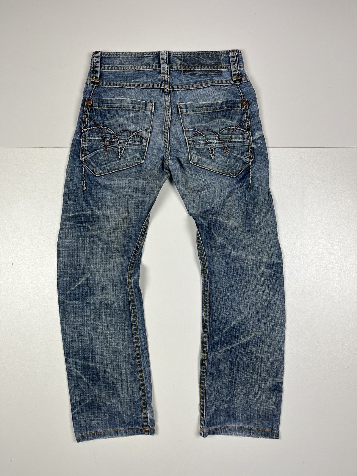 Japanese Brand Japan Style TOUGH JEANSMITH Extra Ordinary Denim Pants LGB Size US 28 / EU 44 - 2 Thumbnail