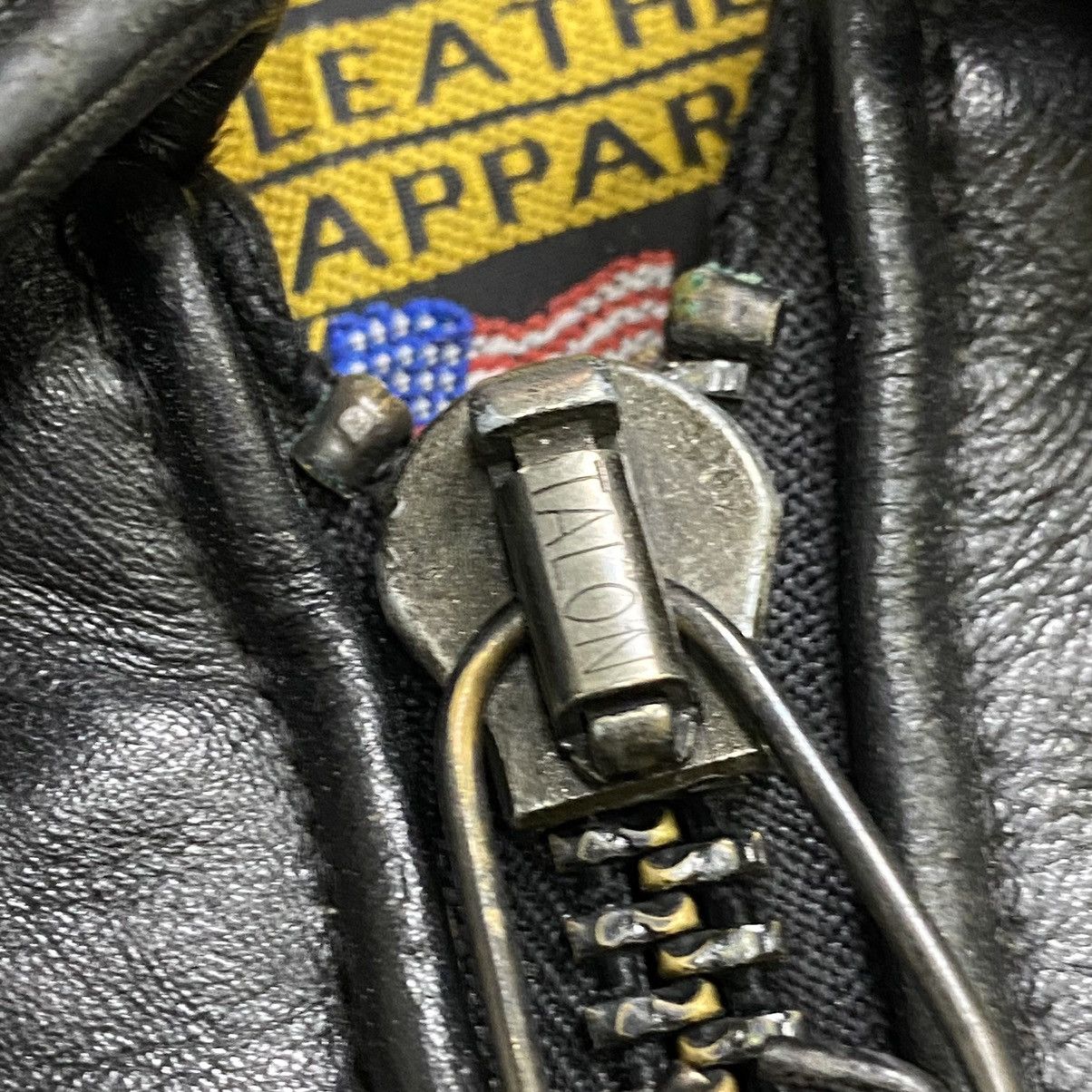 Genuine Leather VINTAGE PROTECH LEATHER APPAREL RIDER JACKET Size US M / EU 48-50 / 2 - 18 Thumbnail