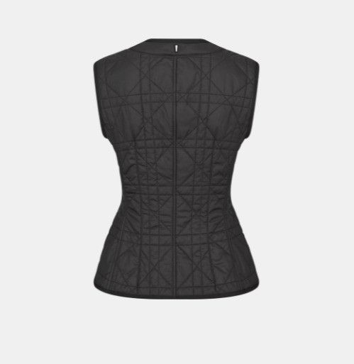 Dior o1w1db11124 2-in-1 Puff Sleeves Jacket in Black & White Size XL / US 12-14 / IT 48-50 - 5 Thumbnail