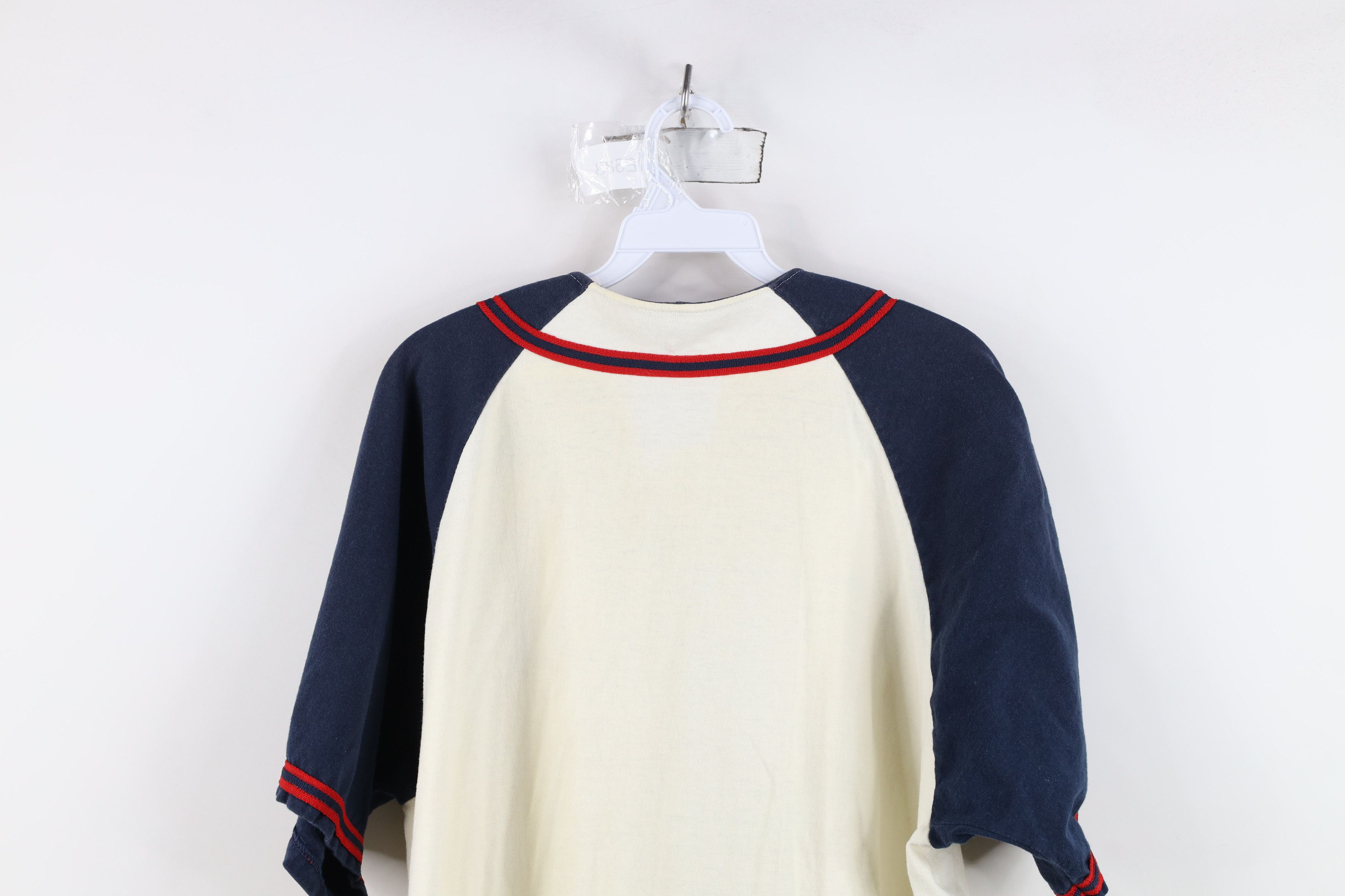 Vintage Vintage 90s K100 Radio Country Music Baseball Jersey USA Size US XL / EU 56 / 4 - 12 Thumbnail