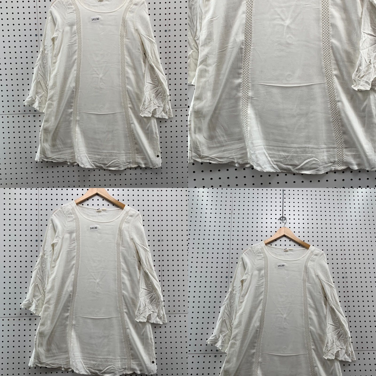 Vintage VINTAGE NEW Roxy Womens Size XS White Dress NWT 0 Size XS / US 0-2 / IT 36-38 - 8 Thumbnail