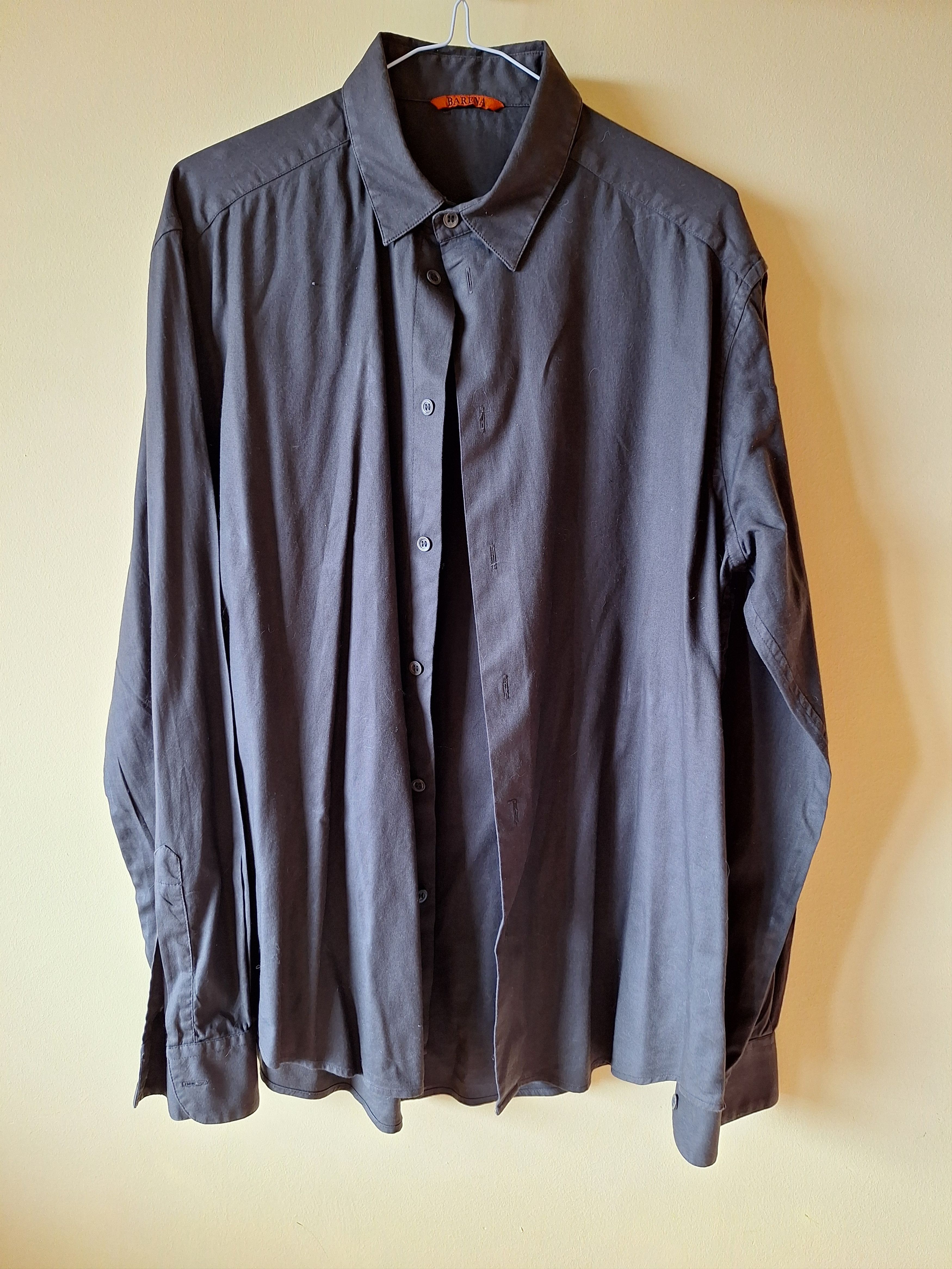 Barena Barena Cotton Shirt Gray L Size US L / EU 52-54 / 3 - 1 Thumbnail