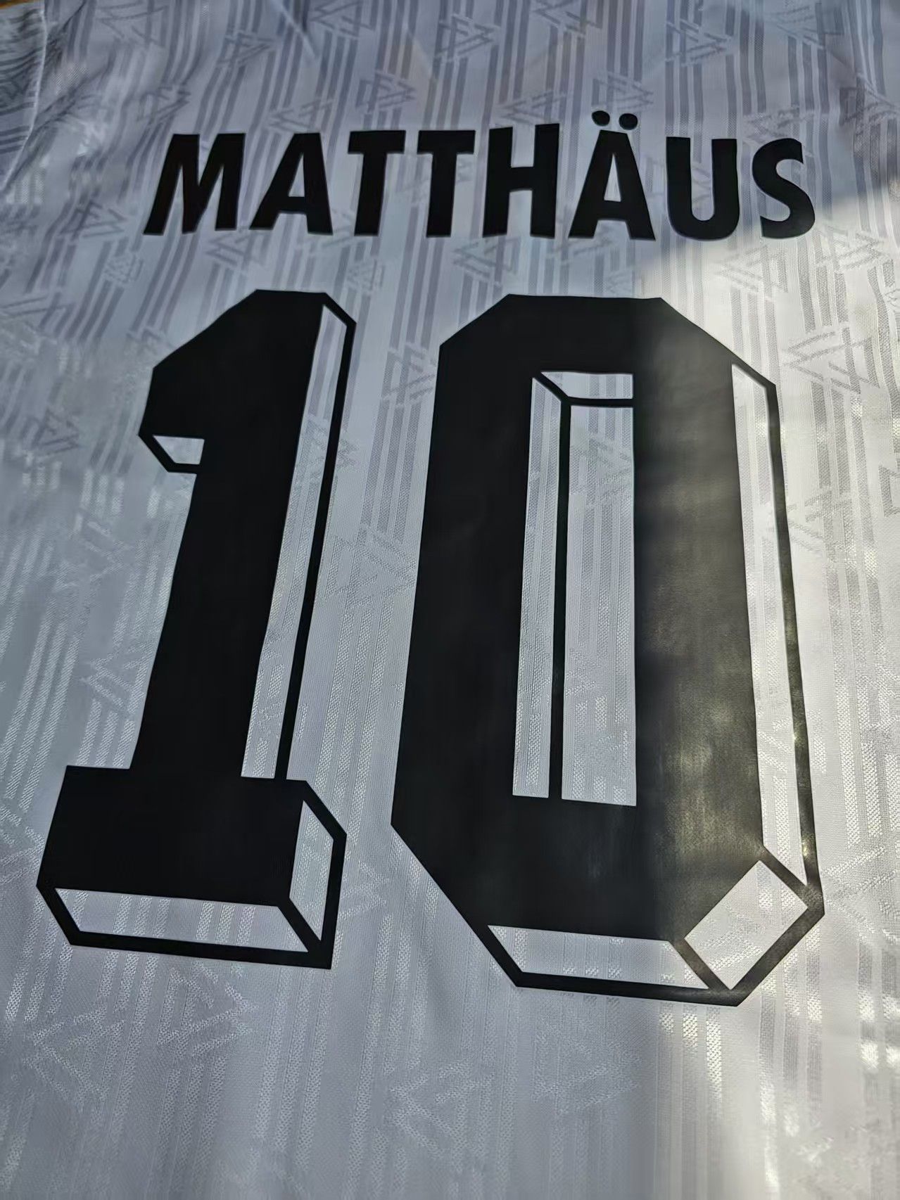 Other 1994 World Cup Germany 10 Lothar Matthäus Jersey Home Size US XL / EU 56 / 4 - 4 Thumbnail
