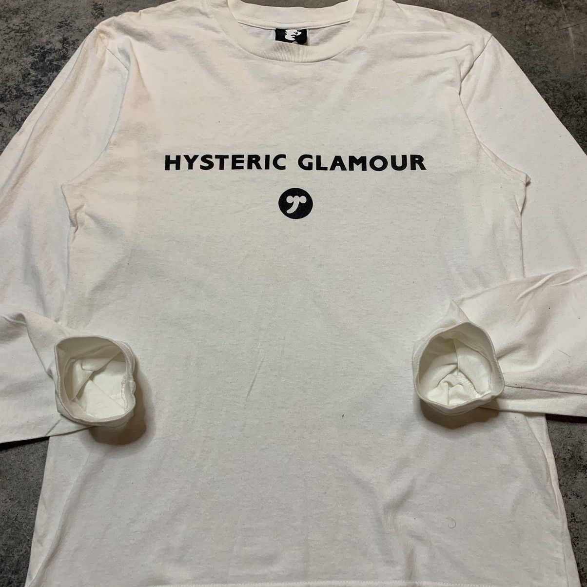 Hysteric Glamour Hysteric Glamour Long Sleeve Tee Shirt Size US L / EU 52-54 / 3 - 7 Thumbnail