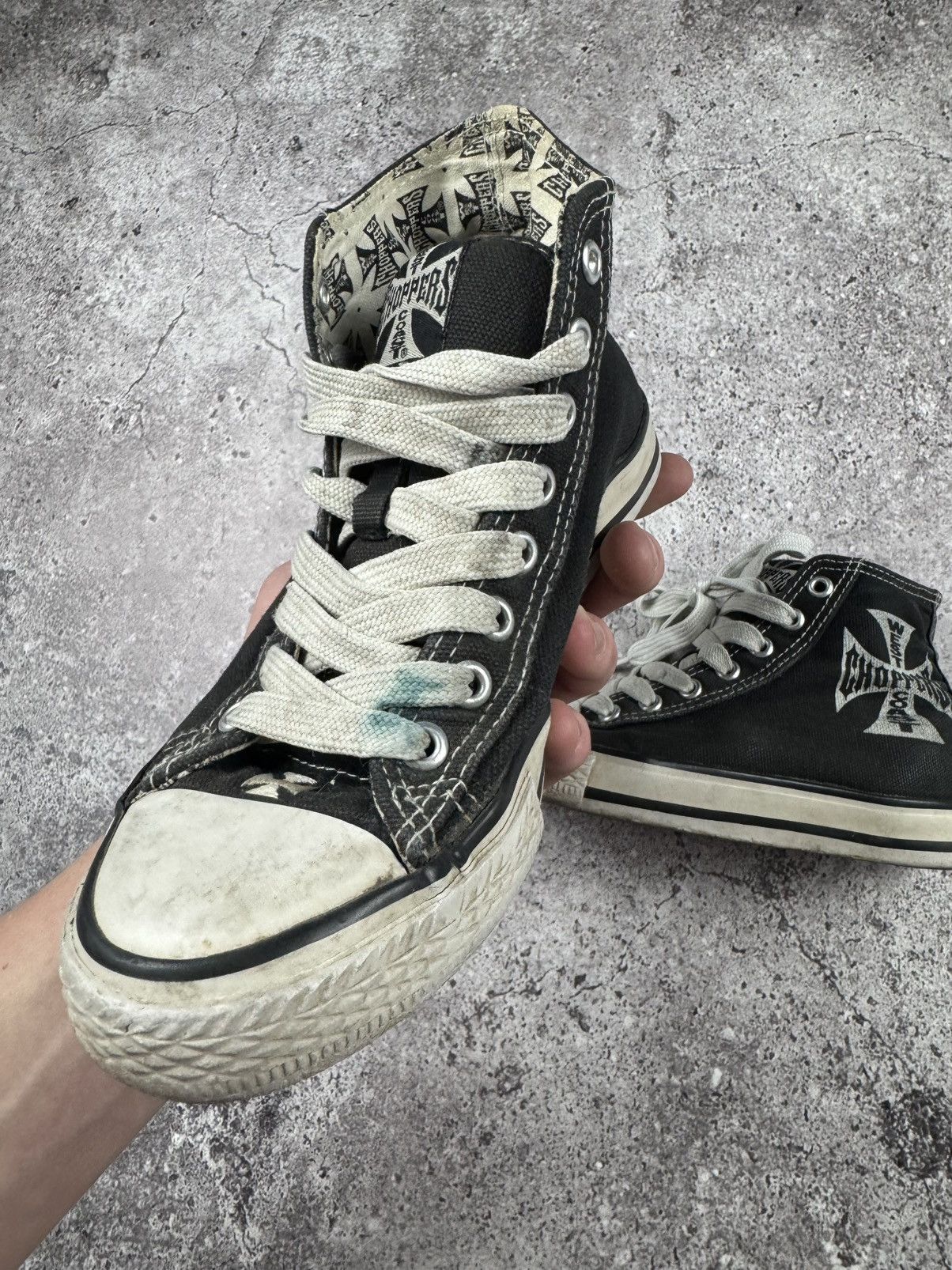 West Coast Choppers Vintage West Coast Choppers Sneakers Shoes y2k 90s Size 36 Size US 4 / IT 34 - 7 Thumbnail
