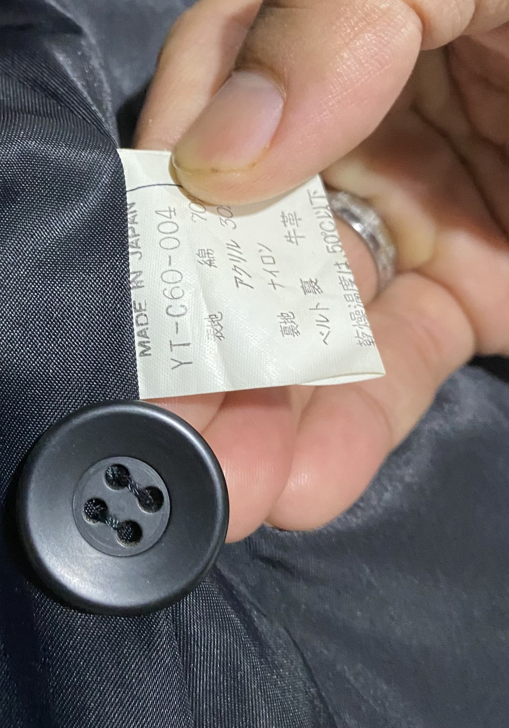 Yohji Yamamoto 🔥delete today🔥Yohji Yamamoto Trench Coat Parka Jacket Size US L / EU 52-54 / 3 - 11 Thumbnail