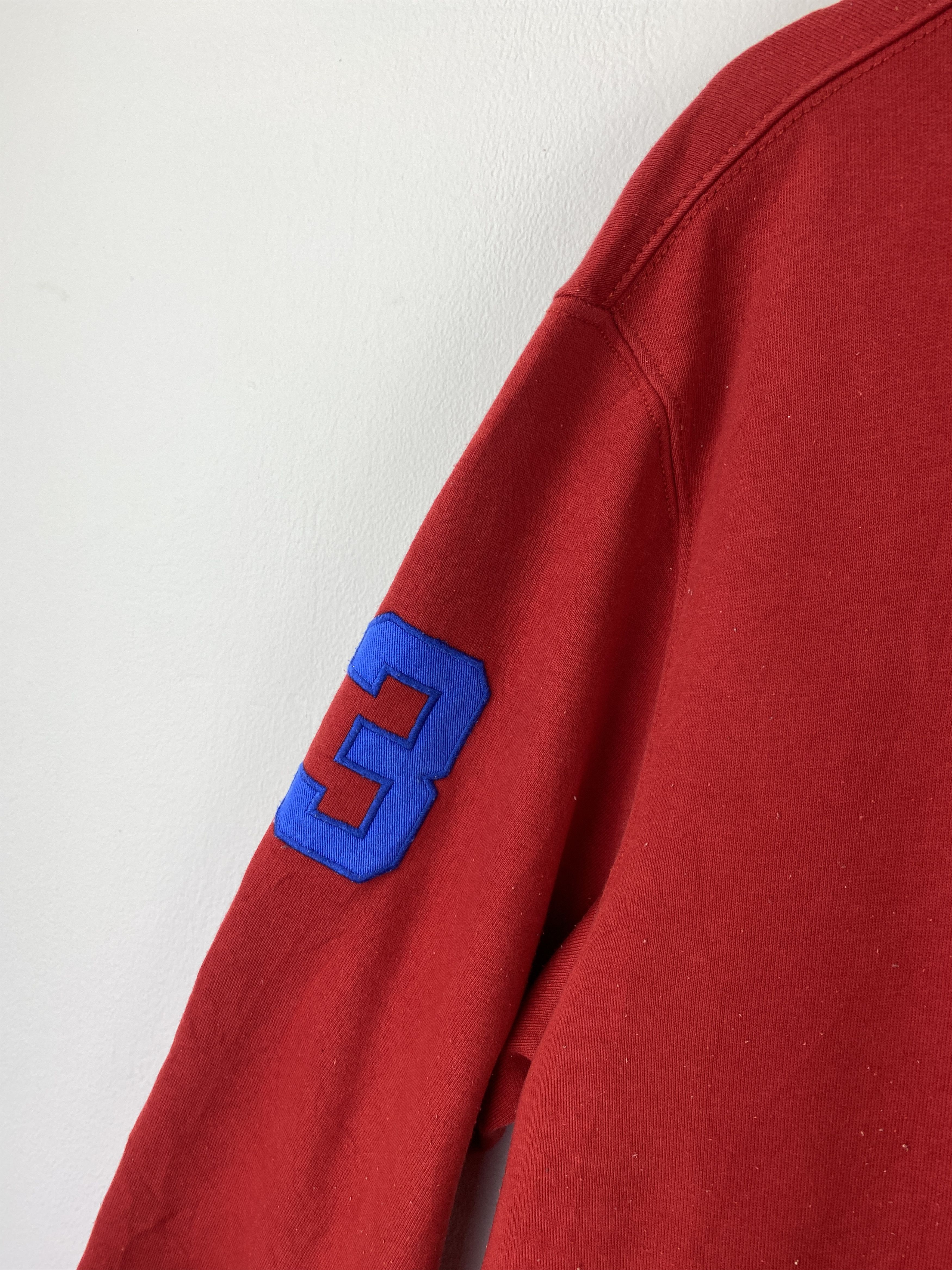 Polo Ralph Lauren Vintage Polo Ralph Lauren Pullover Hoodie SH0543 Size US L / EU 52-54 / 3 - 10 Thumbnail