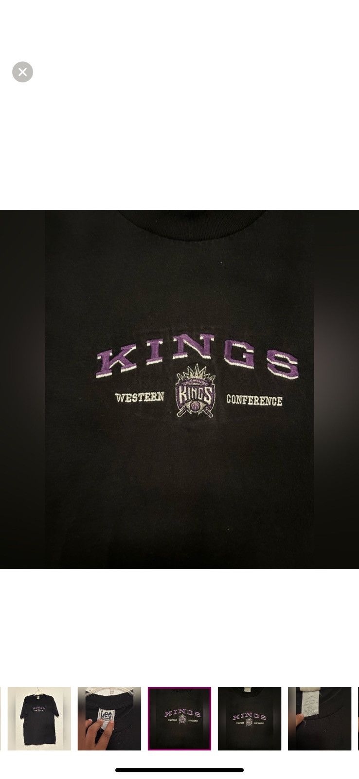 NBA × Vintage Vintage NBA Lee Sport Sacramento Kings Size US M / EU 48-50 / 2 - 3 Thumbnail