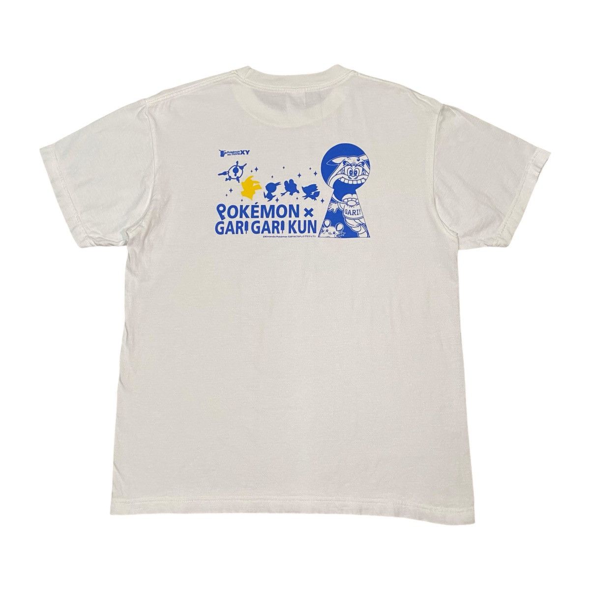 Anime × Pokemon RARE! POKEMON XY THE MOVIE x GARI GARI KUN ANIME T SHIRT Size US M / EU 48-50 / 2 - 2 Thumbnail