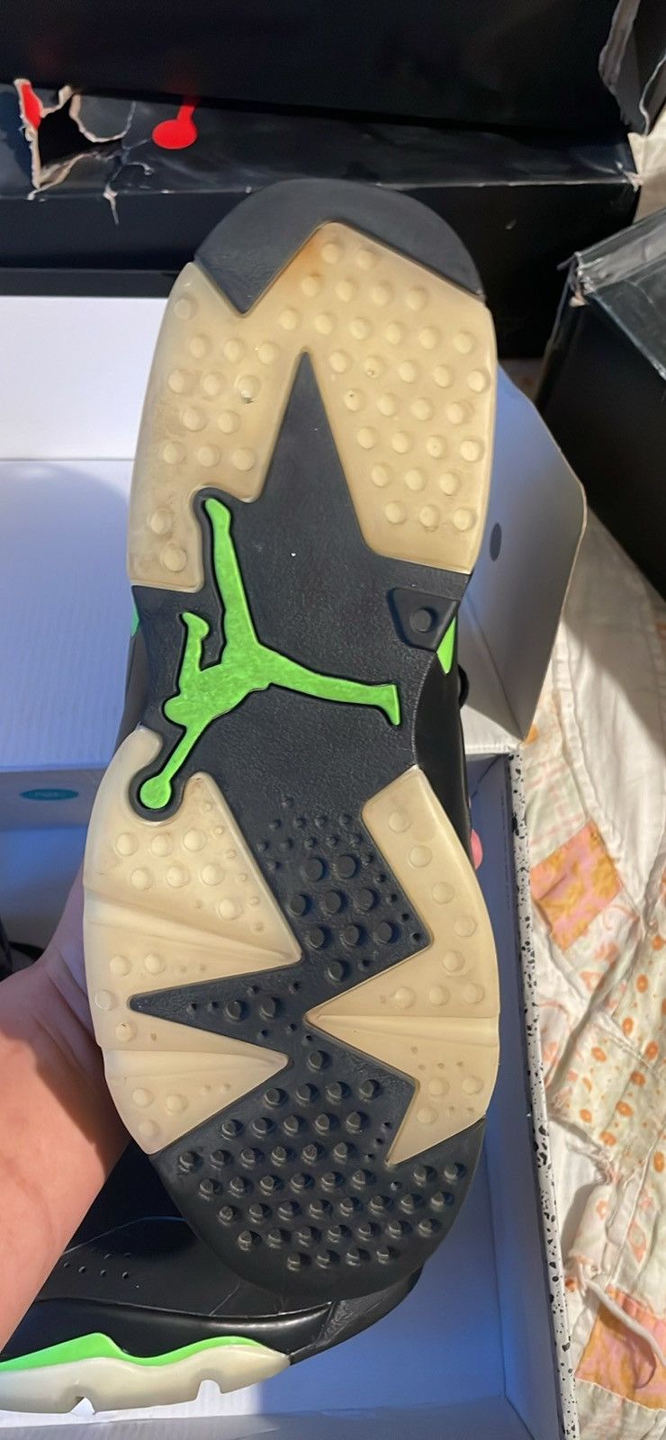 Jordan Brand Jordan 6 Electric Green Size US 10.5 / EU 43-44 - 3 Thumbnail