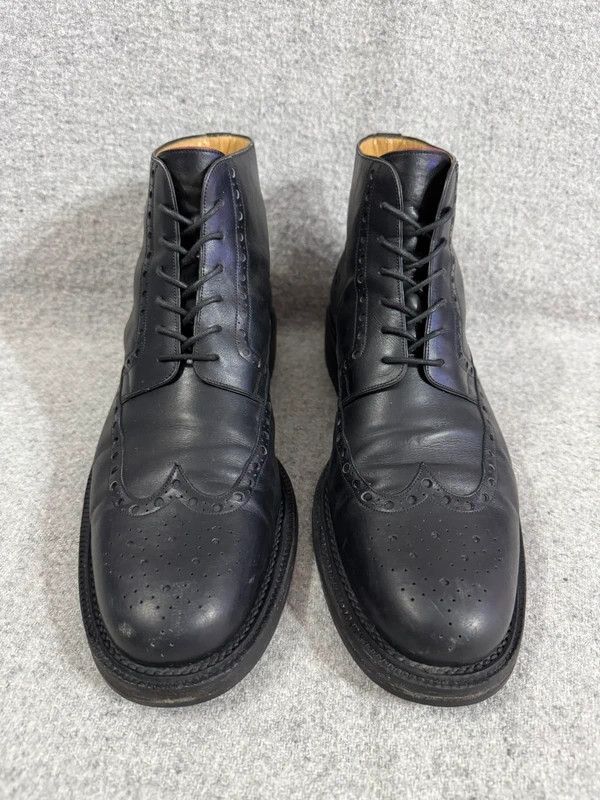 Bally Bally Scribe Agordo-06 High Lace Leather Boots Oxford 43,5 Size US 10.5 / EU 43-44 - 3 Thumbnail