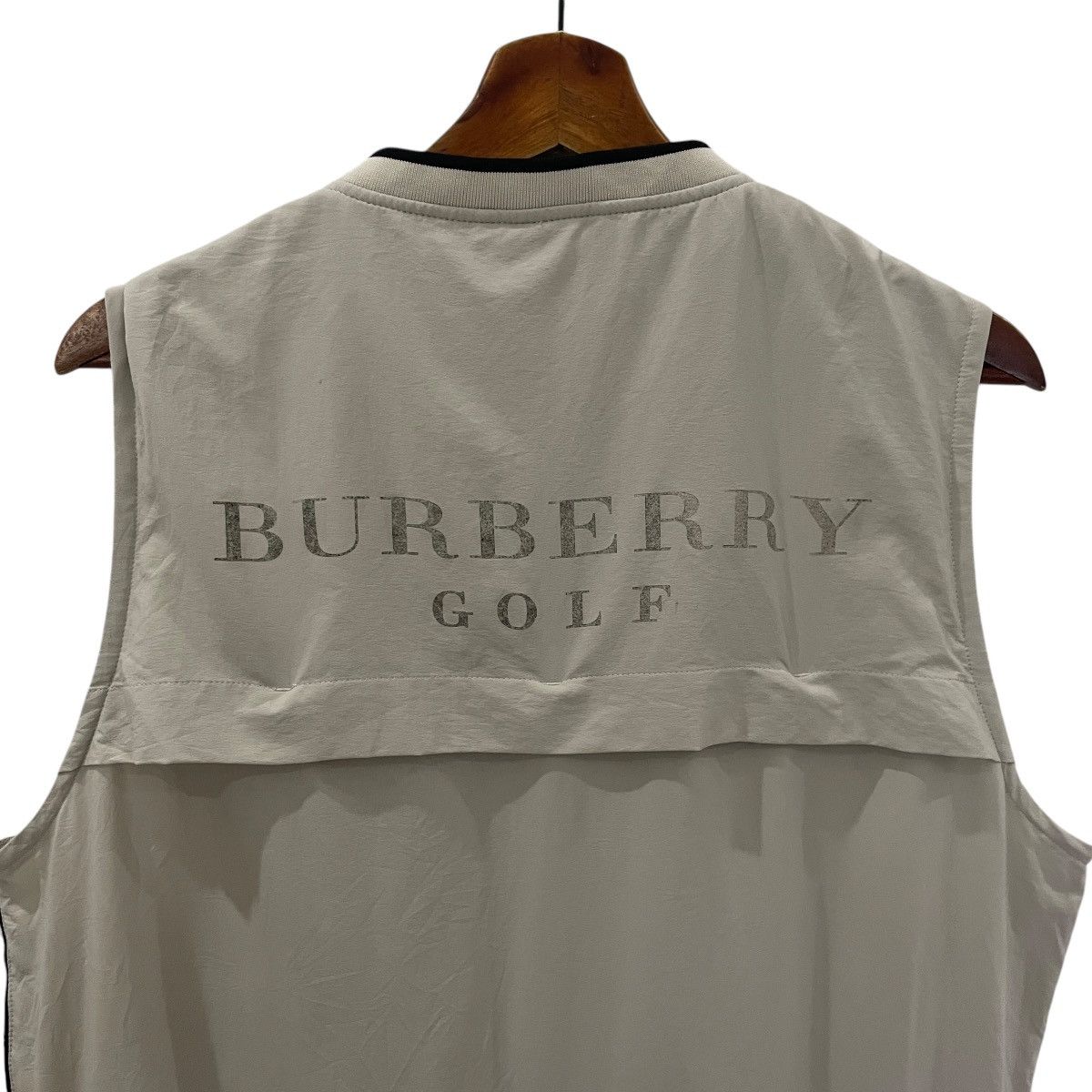Burberry Burberry Golf Big Logo Sleeveless Jacket Size US L / EU 52-54 / 3 - 10 Thumbnail