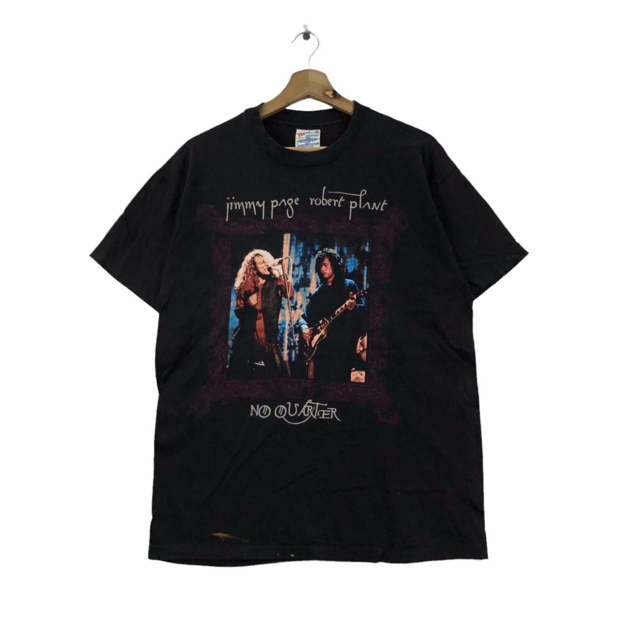 トラヴィス・スコット着用 1998 Page Plant ツアー Tシャツ XL 古着 トラビススコット 着用 Jimmy Page Robert Plant Walk Into
