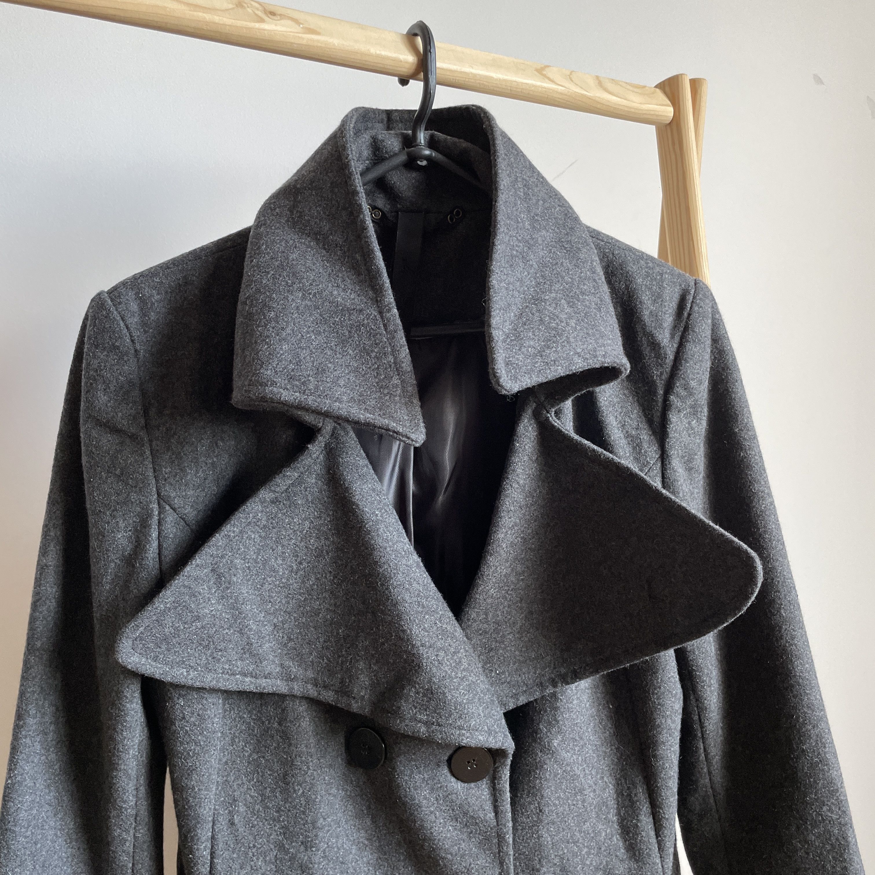 Gestuz Gestuz G-AIMI Oversized Lapels Double Breasted Womens Coat Size XS / US 0-2 / IT 36-38 - 5 Thumbnail