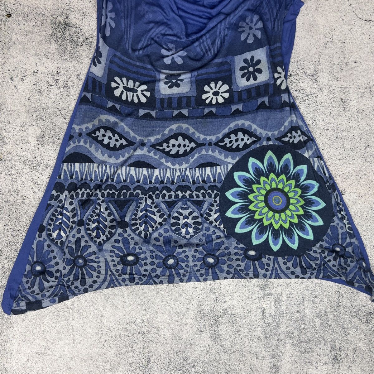 Desigual Desigual Dress Women's Size XL Multicolor Sleeveless Size XL / US 12-14 / IT 48-50 - 3 Thumbnail