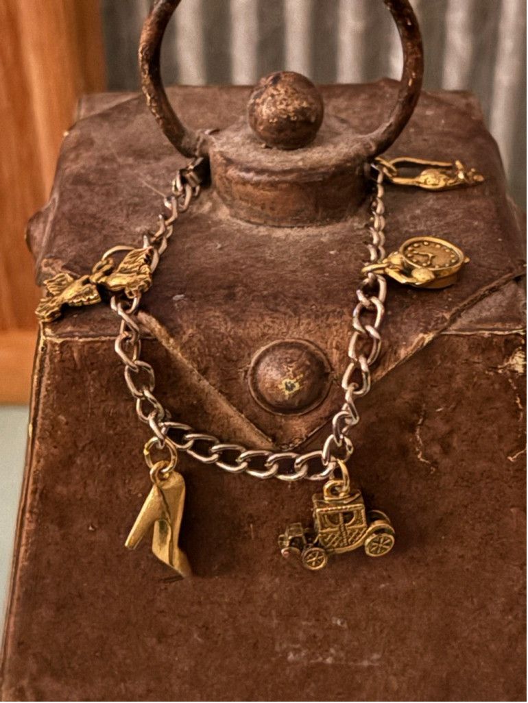 The Unbranded Brand Disney’s Cinderella Silver & Gold Charm Bracelet One Size Size ONE SIZE - 3 Thumbnail