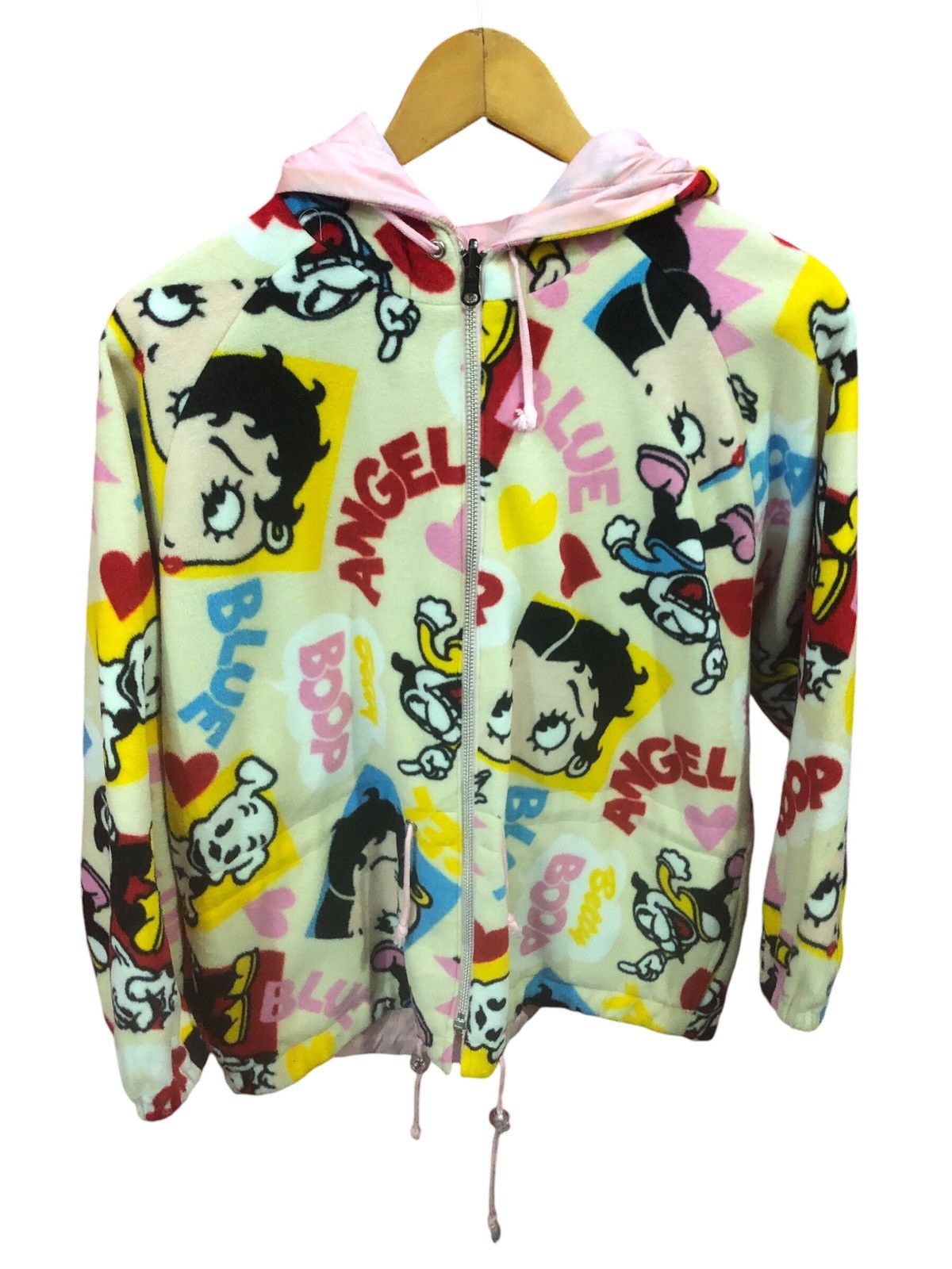 Cartoon Network × Vintage Vintage Betty Boop Allover Printed Reversible Hoodie Jacket Size US M / EU 48-50 / 2 - 1 Thumbnail