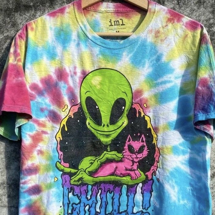 Other Alien Chill Tie-Dye T-Shirt (DDP / No Import Fees) Size US M / EU 48-50 / 2 - 2 Thumbnail