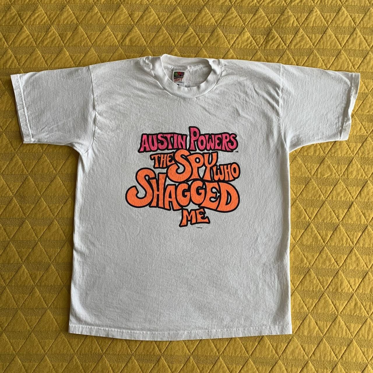 Fruit Of The Loom × Vintage Vintage 90s Austin Powers Movie Tee Medium Comedy Mike Myers Size US M / EU 48-50 / 2 - 1 Thumbnail