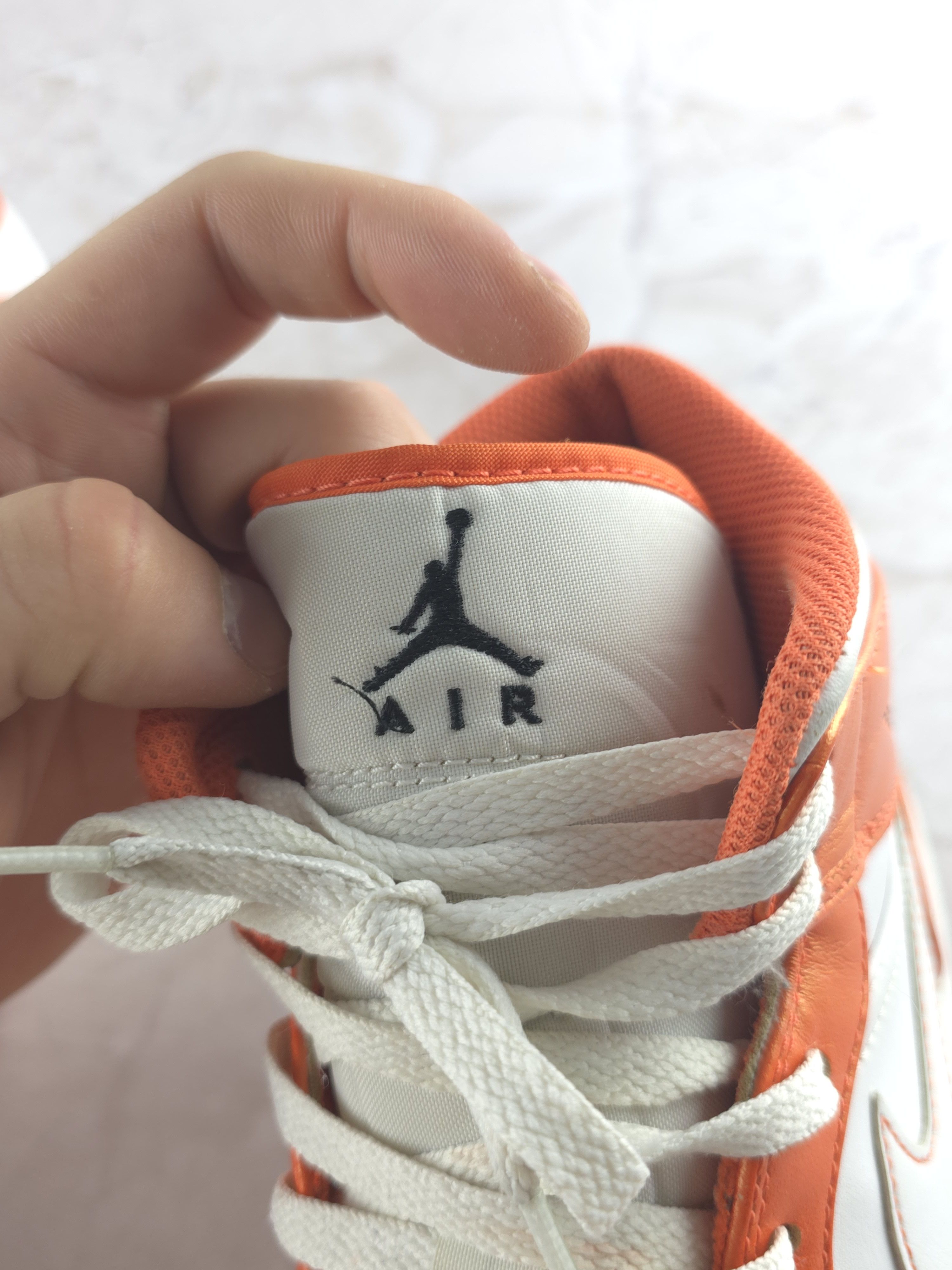 Jordan Brand Nike Jordan 1 Mid Metallic Orange Size US 11 / EU 44 - 11 Thumbnail