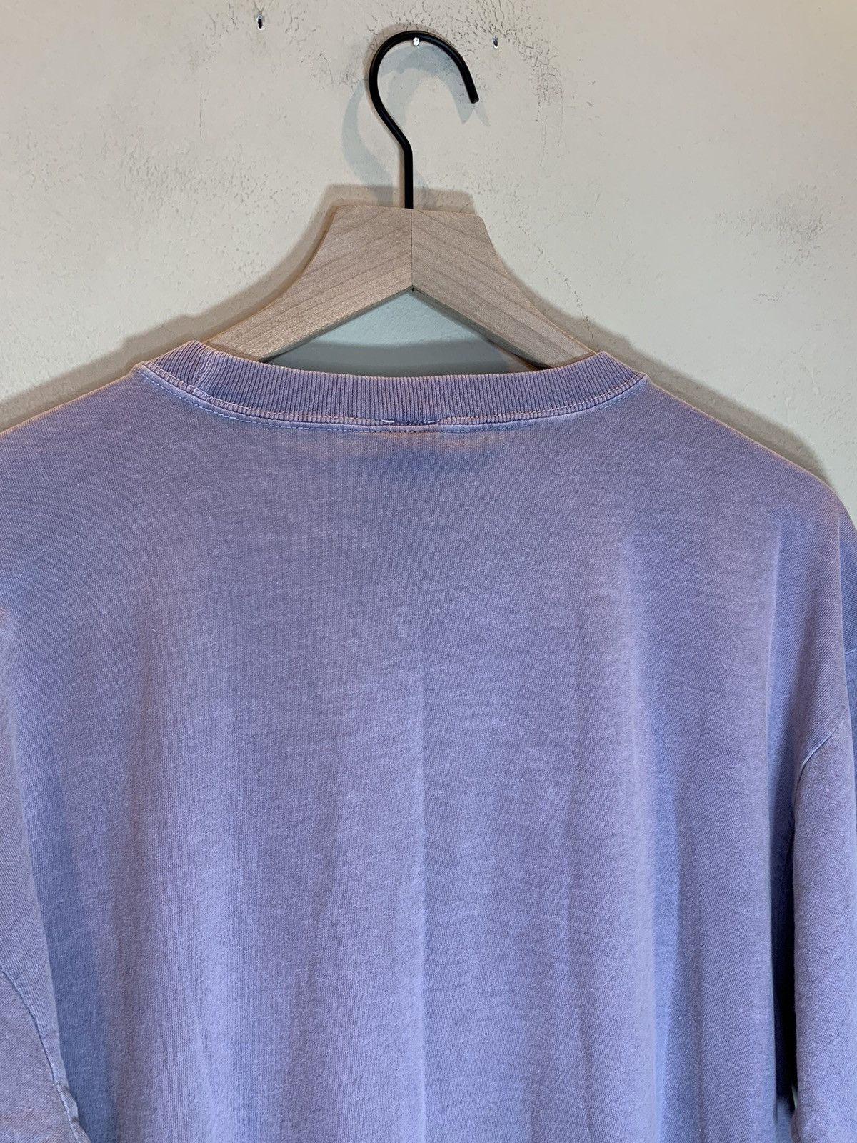 Vintage *RARE* Vintage INC Lilac Lavender Single Stitch Faded Shirt Size US L / EU 52-54 / 3 - 6 Thumbnail