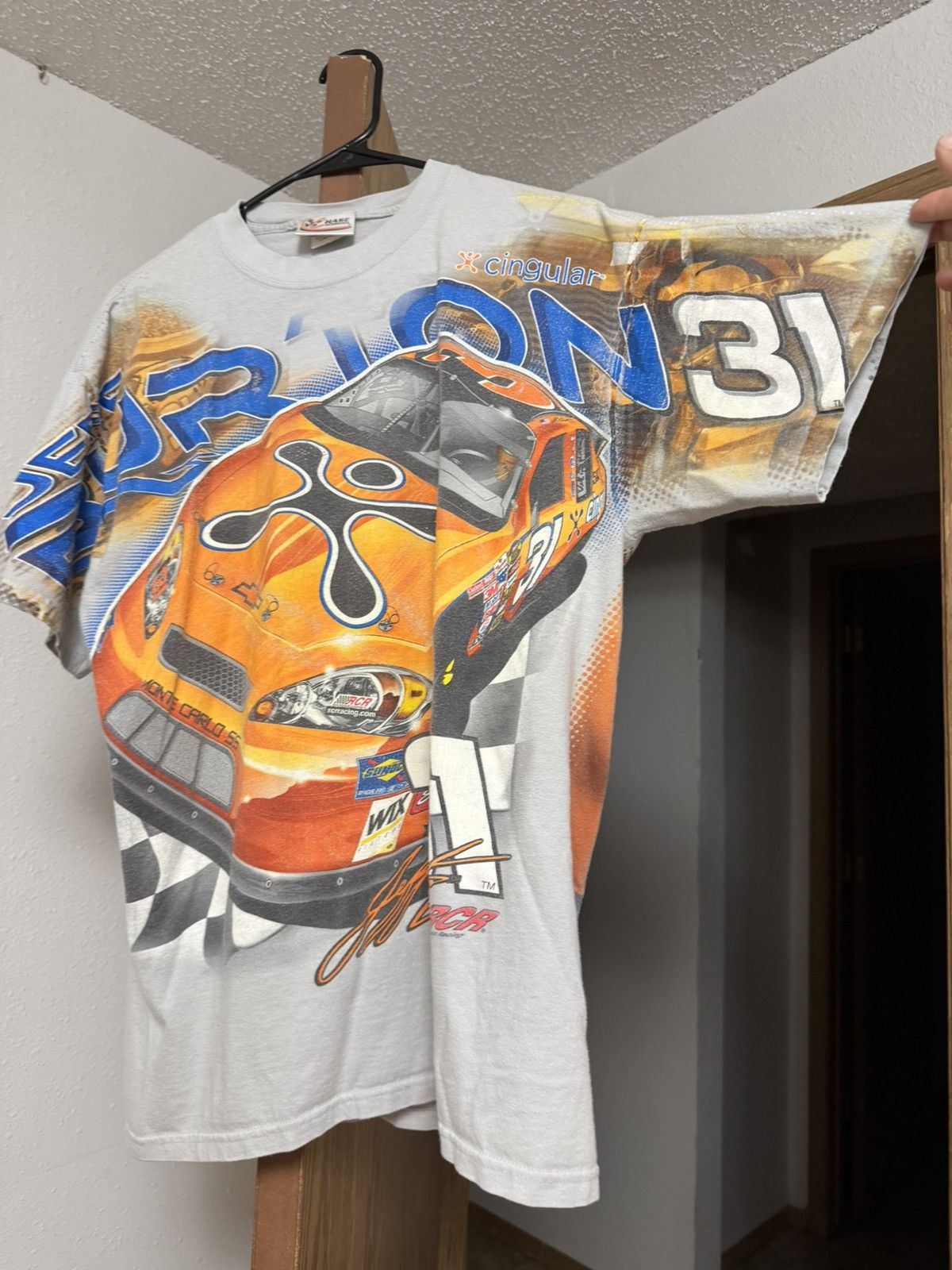 Other Vintage Jeff Burton NASCAR T-Shirt Size US L / EU 52-54 / 3 - 2 Thumbnail