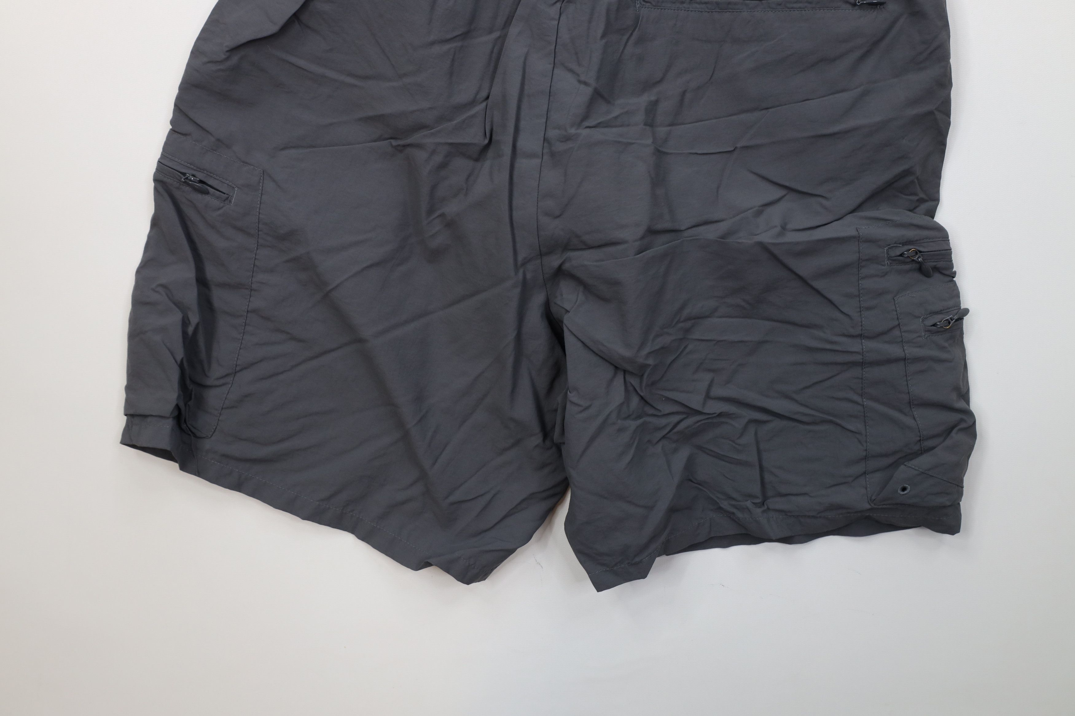 Columbia Vintage Y2K Columbia Lined Above Knee Cargo Shorts Gray Size US 32 / EU 48 - 11 Thumbnail